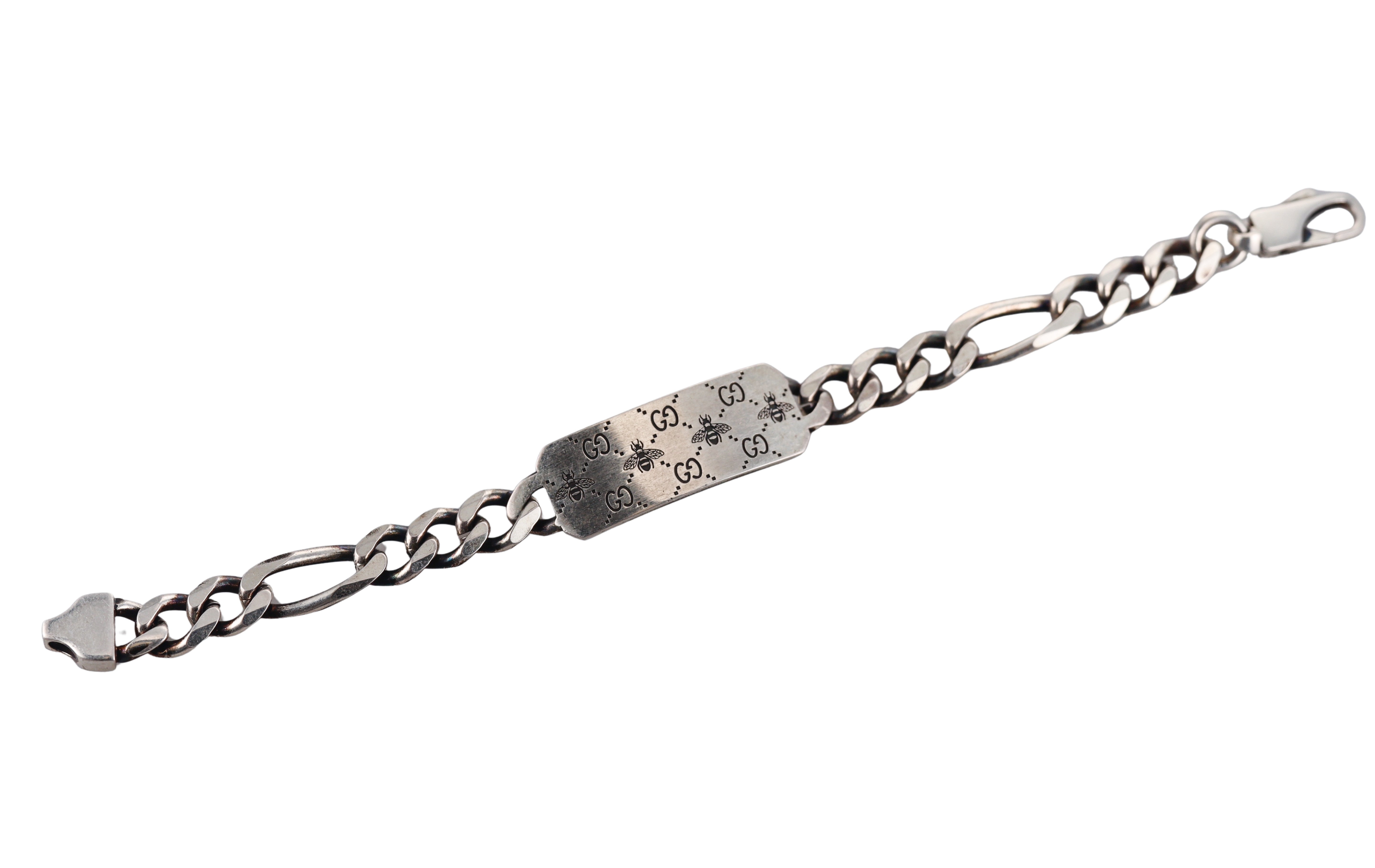 Gucci Sterling Silver Bracelet Retail $670