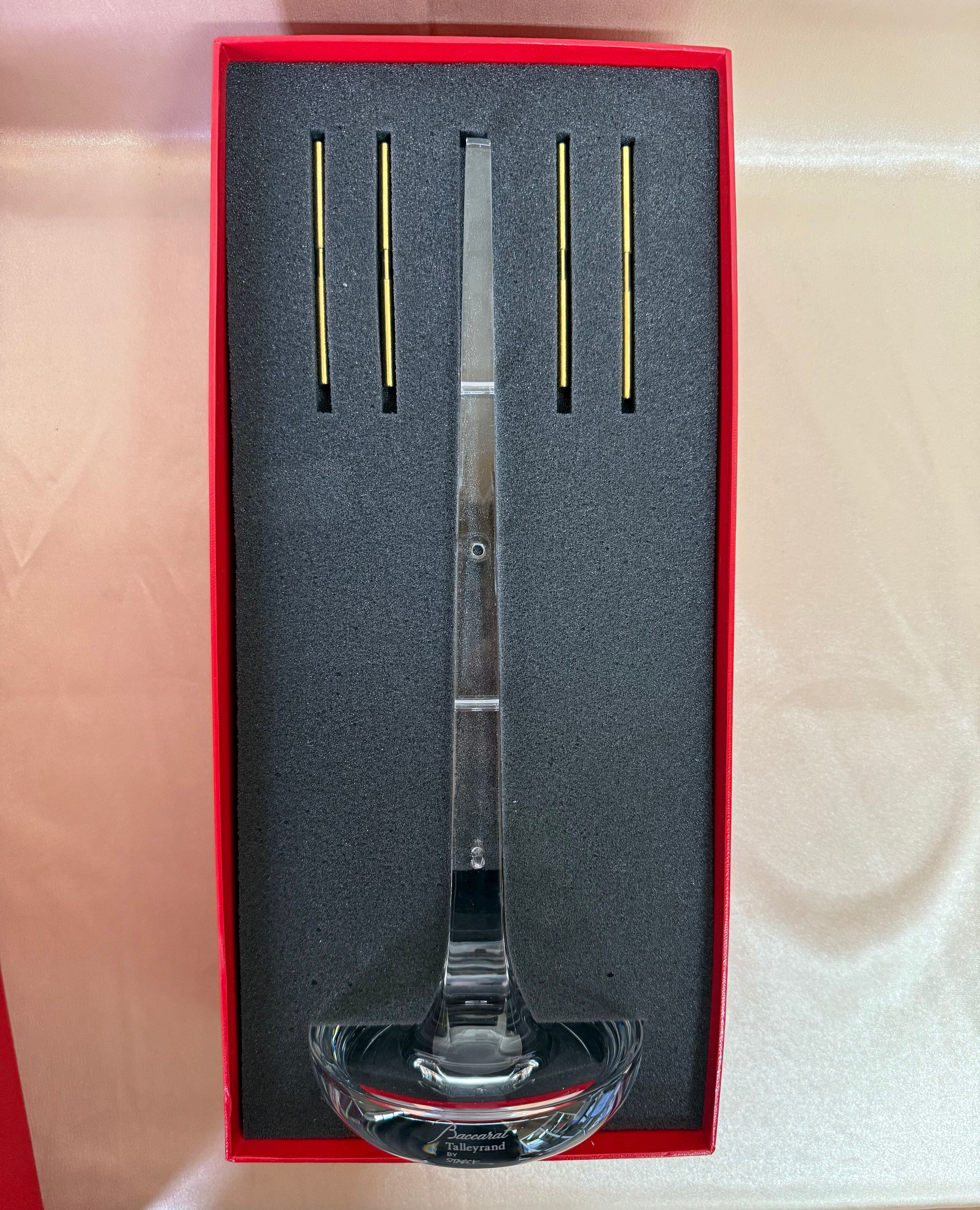 Baccarat Crystal Harcourt Talleyrand “L’Arbre de l’Imperatrice” Jewelry Holder Tray 2815141