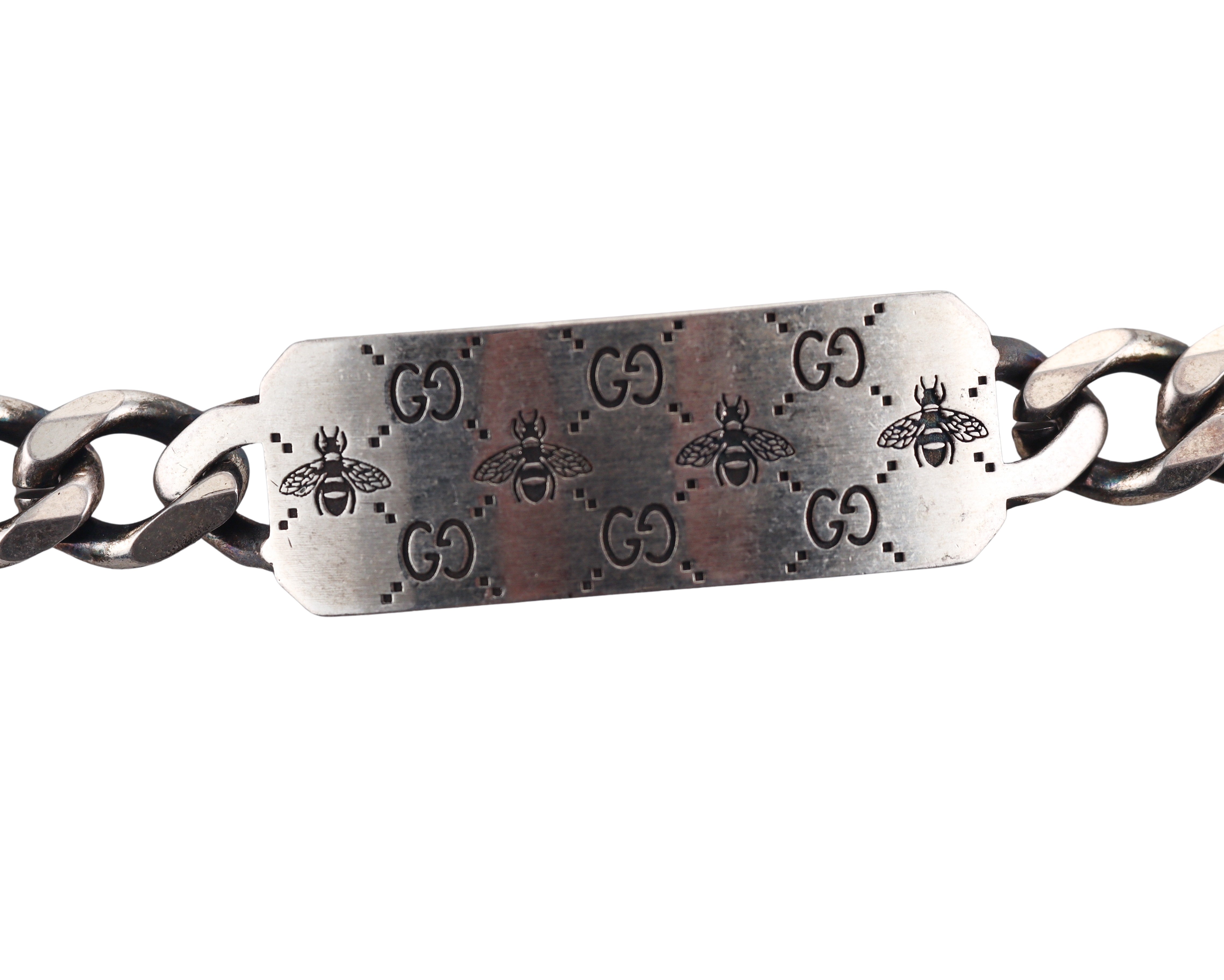 Gucci Sterling Silver Bracelet Retail $670