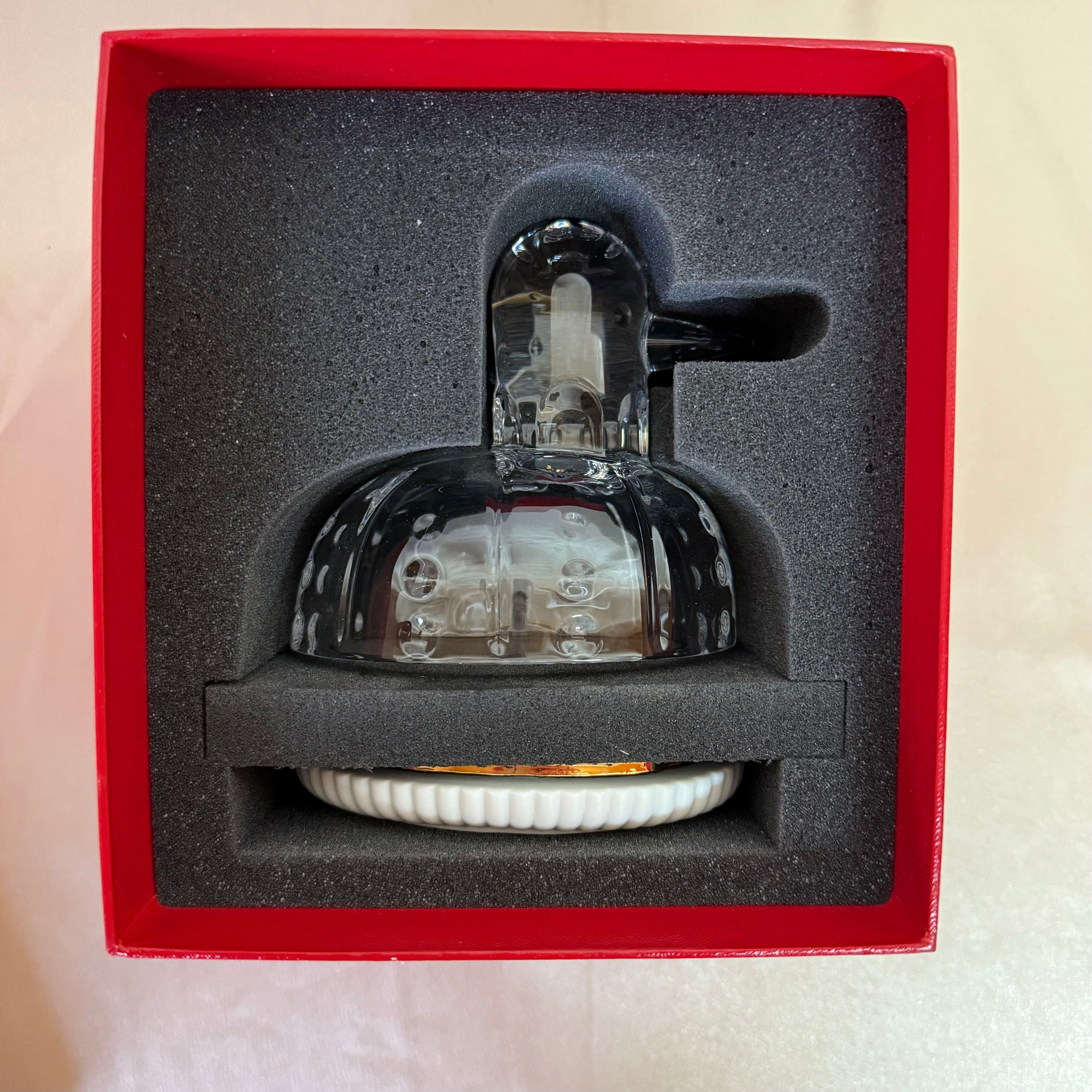 Baccarat Crystal Zoo Clear Duck Jewelry Box 2814457