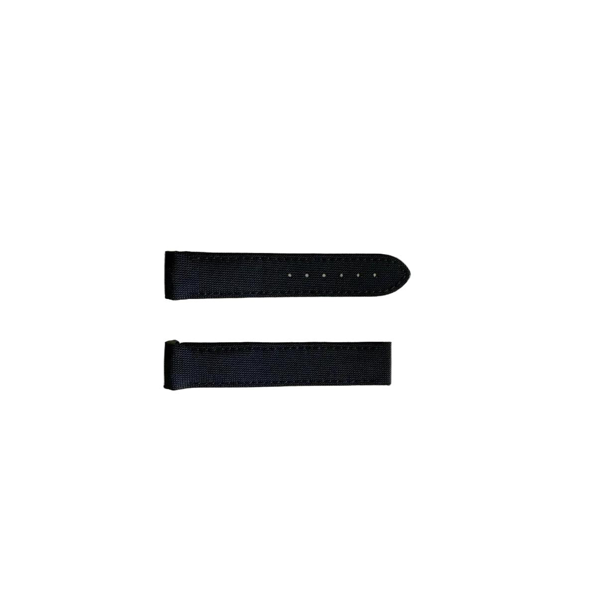 Authentic Omega Speedmaster Black Fabric Watch Strap Band 19mm 98000315S