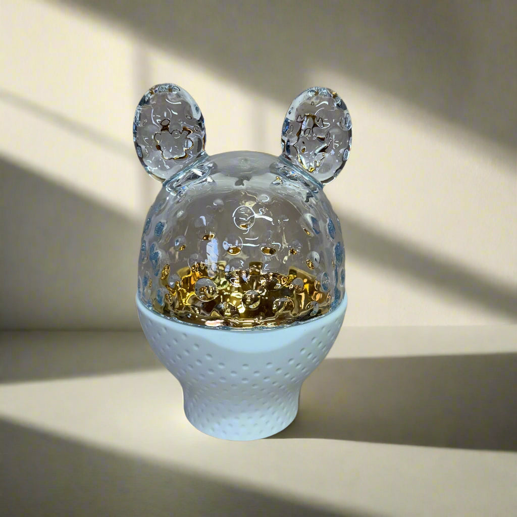 Baccarat Crystal Zoo Clear Frog Jewelry Box 2813987