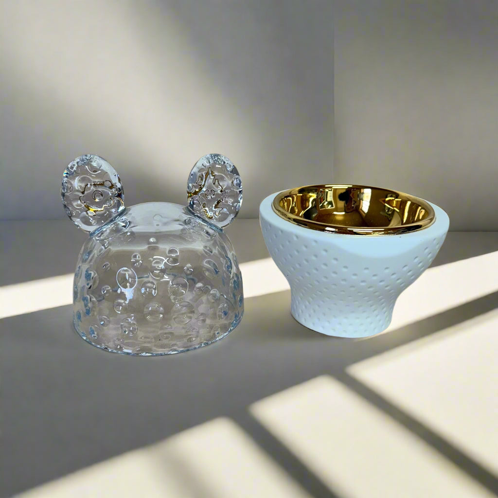 Baccarat Crystal Zoo Clear Frog Jewelry Box 2813987
