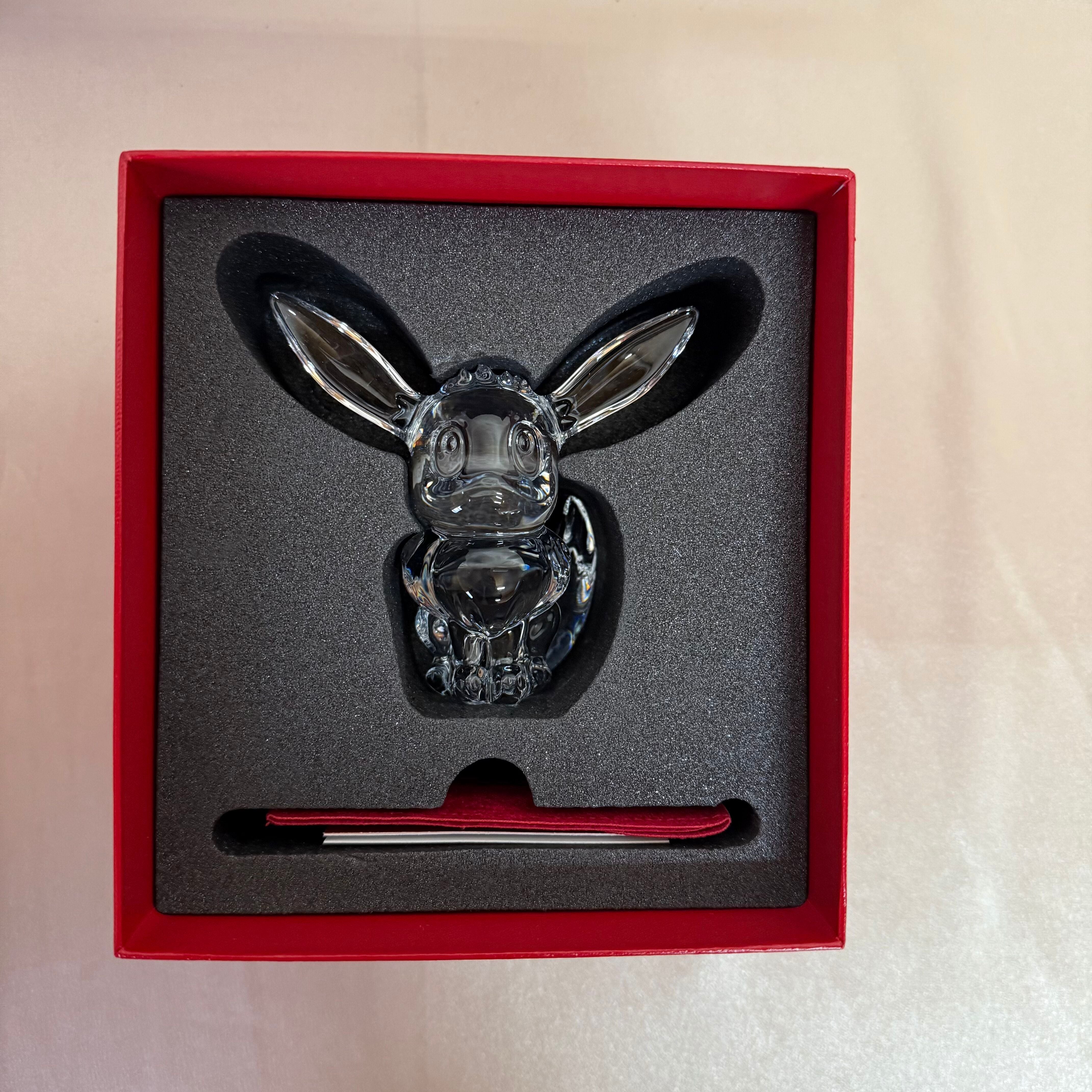 Baccarat Crystal Pokemon Eevee Figurine 2814797