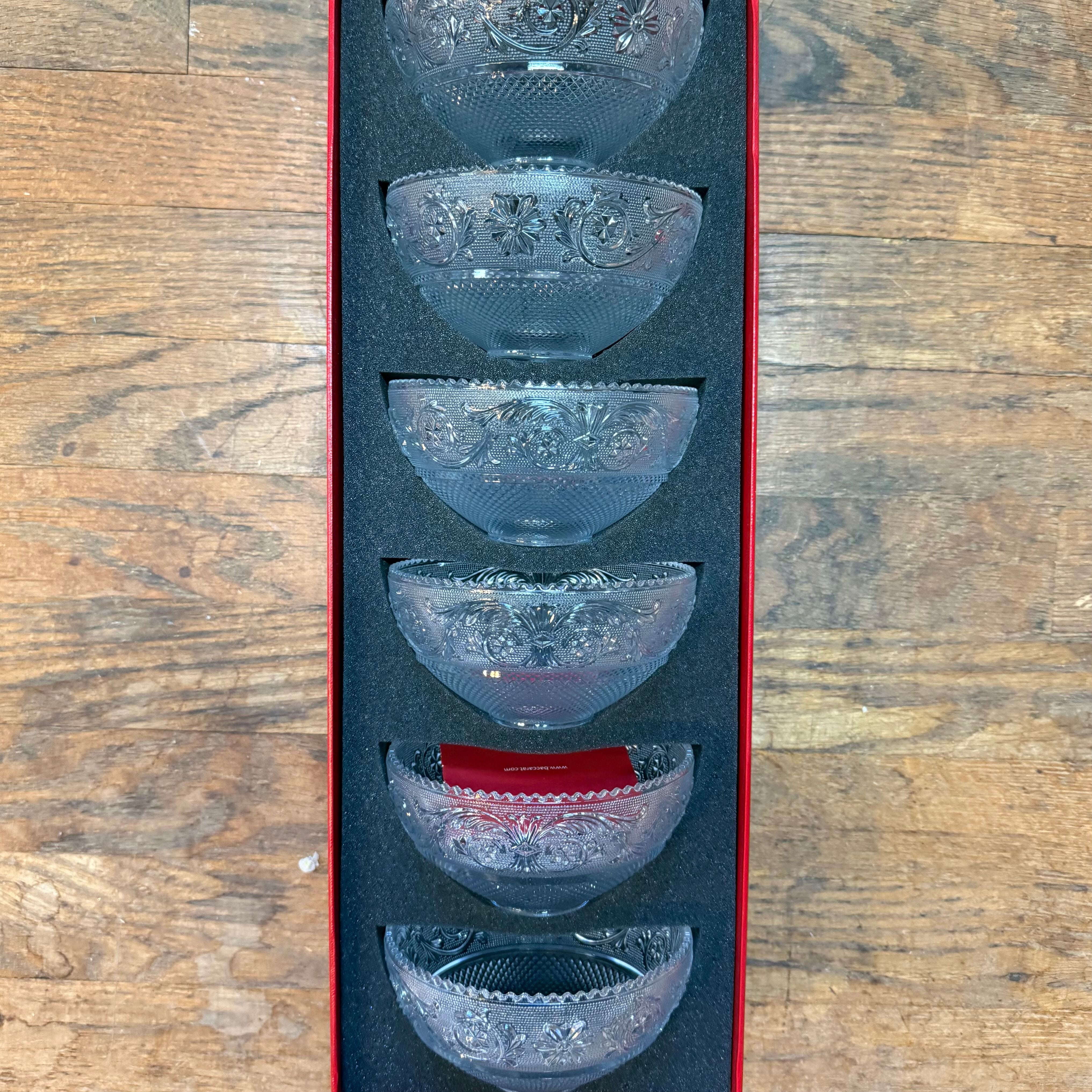 Baccarat Crystal Arabesque Douceur Set of 6 2810920