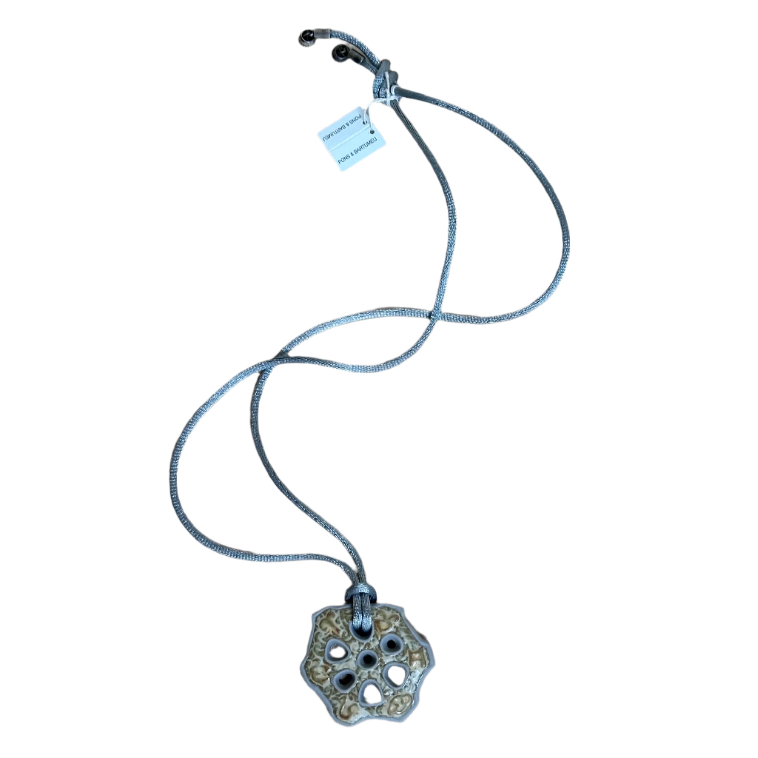 Talismania LLADRO Zodiac Pendant on Silk Cord Necklace 01010004