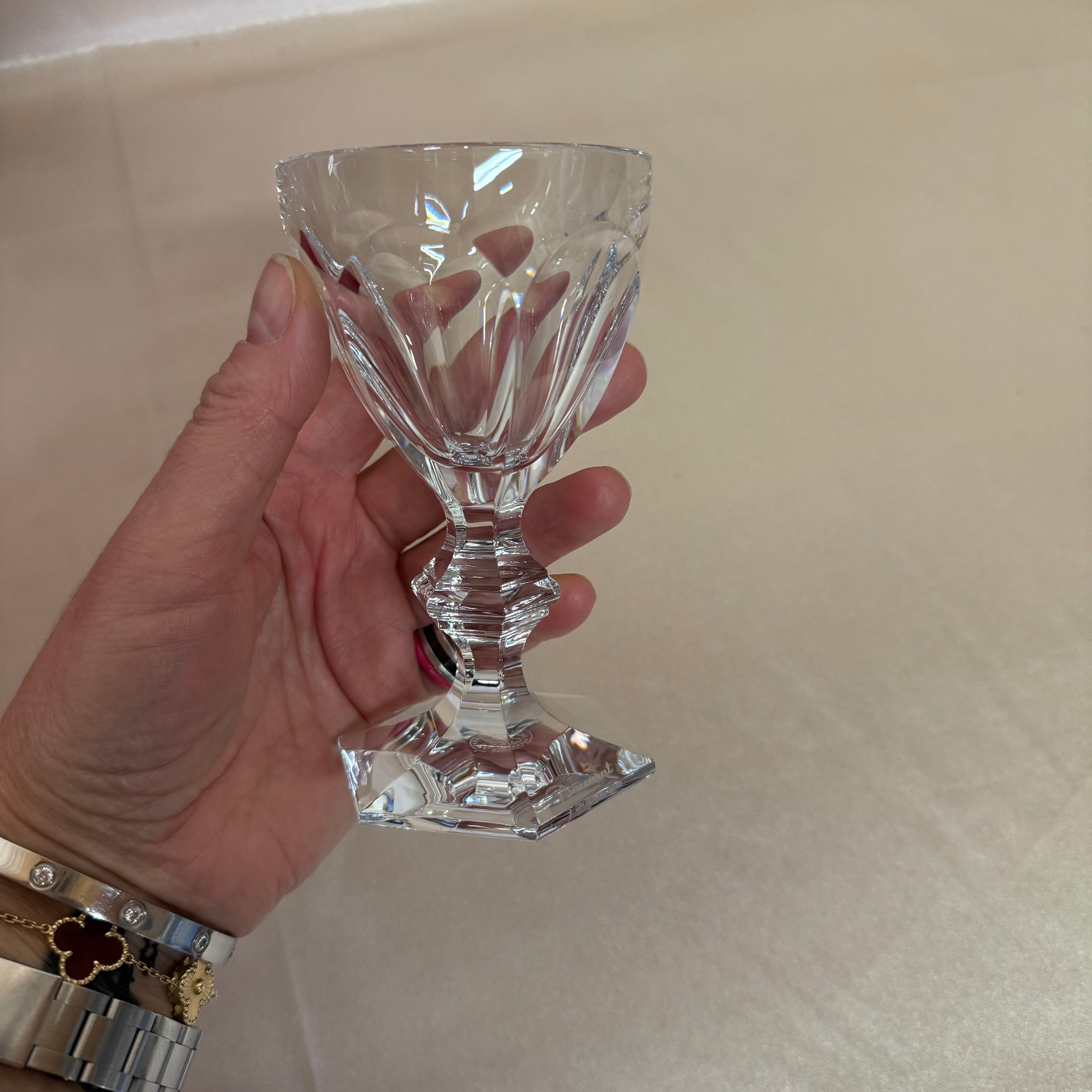 Baccarat Crystal Harcourt White Wine Glass 1201104