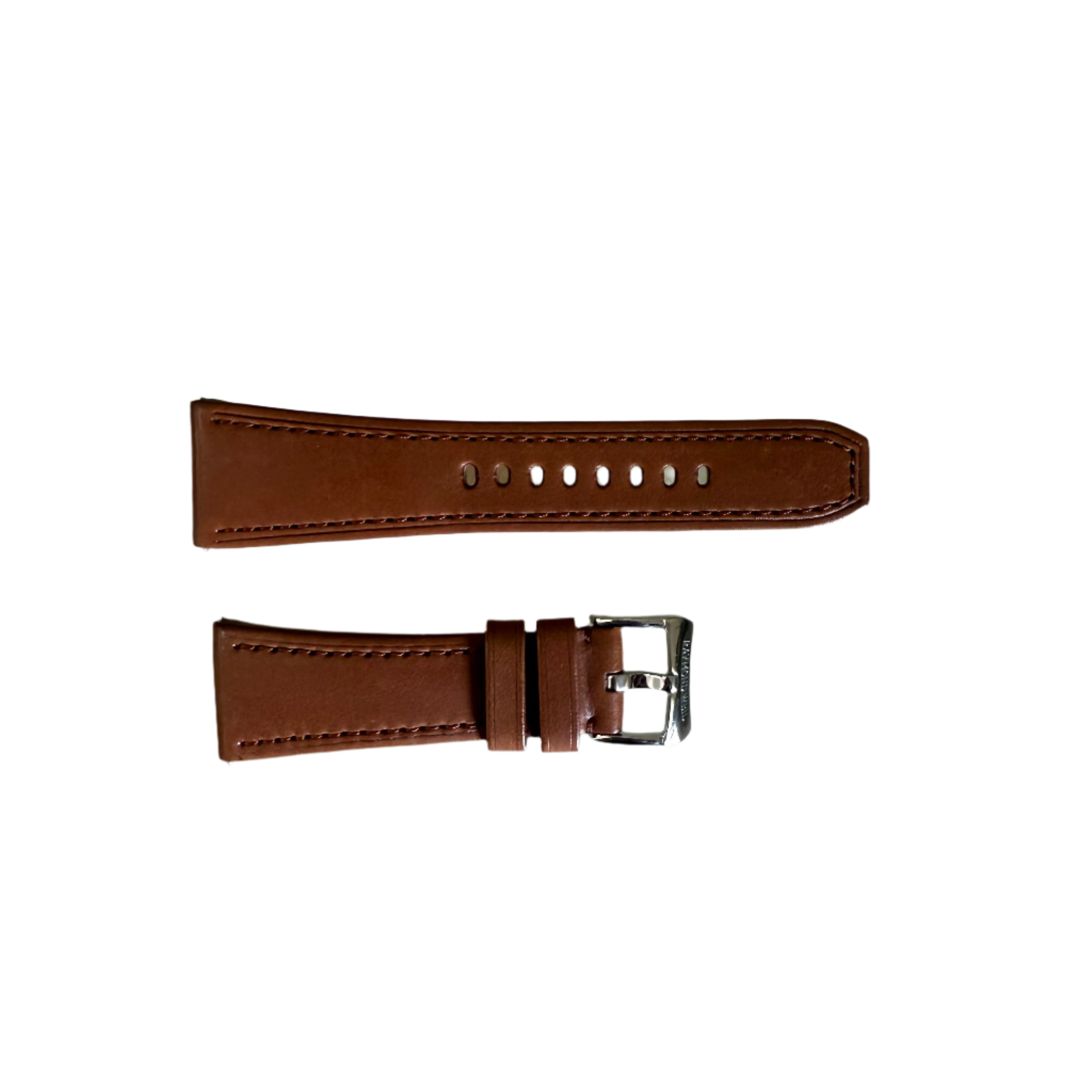 Authentic Raymond Weil Don Giovanni Brown Leather Watch Strap Band 26mm w Buckle
