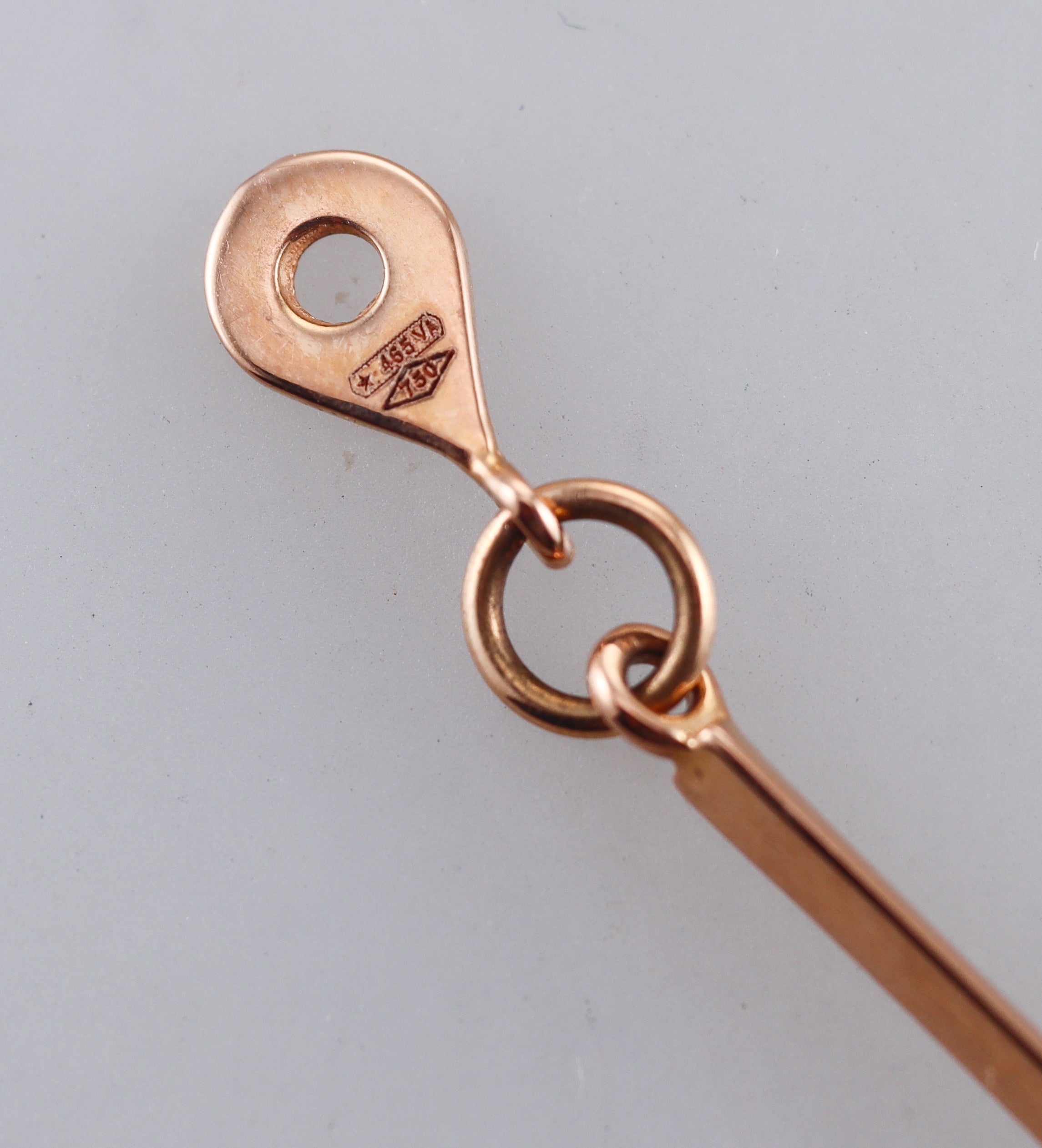 Mimi Milano Rose and White Gold Prasiolate and Pearl Drop Earrings