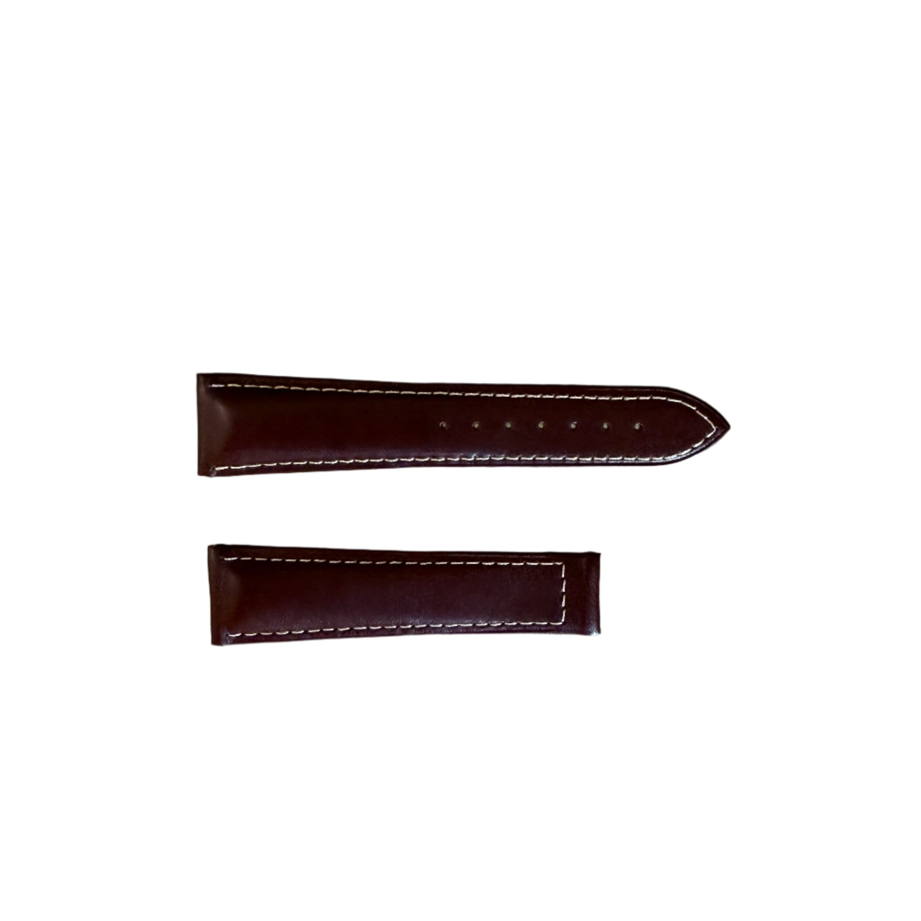 Authentic Raymond Weil Brown Leather Watch Strap Band 22mm