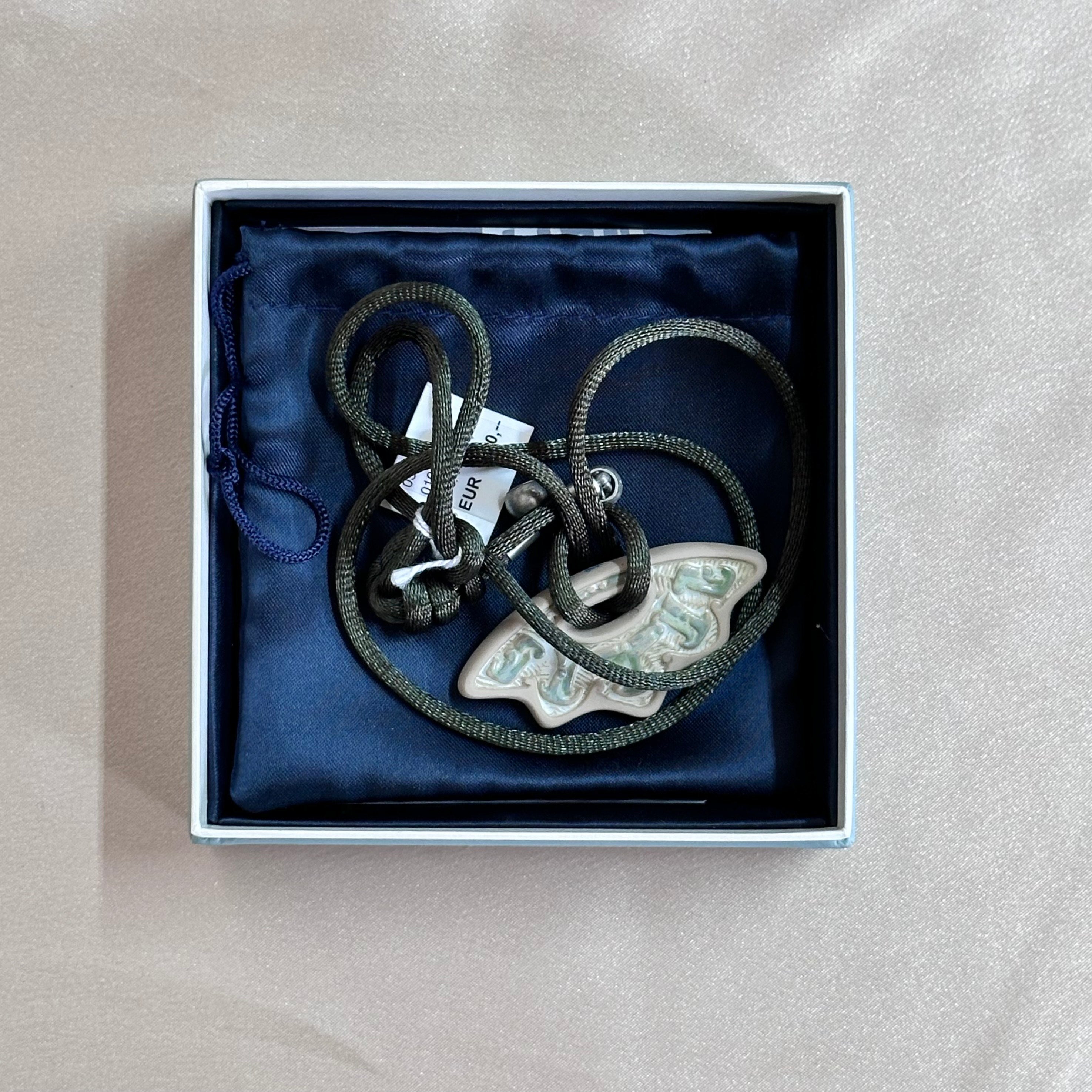 Talismania LLADRO Harmony Pendant on Silk Cord Necklace 01010002