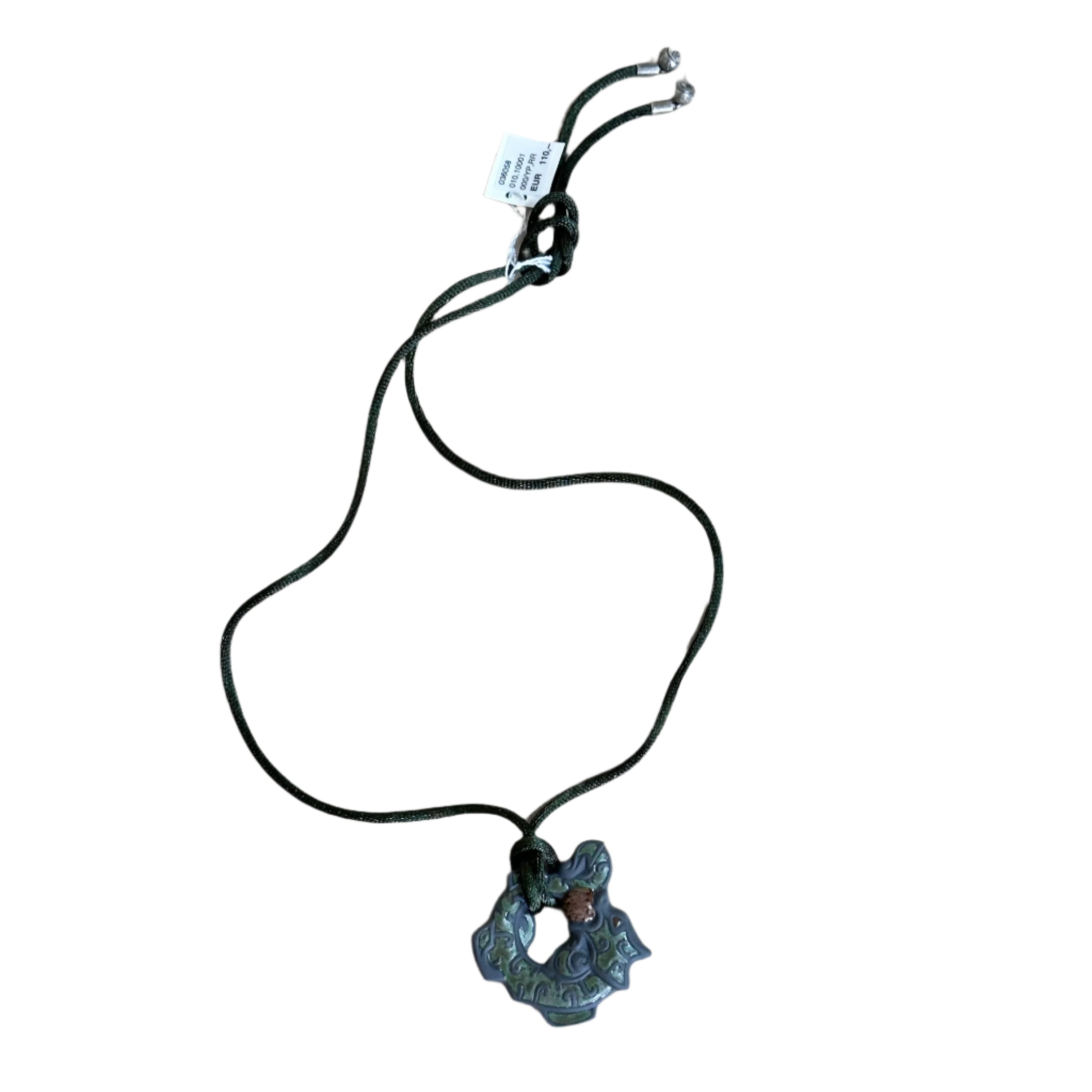 Talismania LLADRO Endless Life Pendant on Silk Cord Necklace 01010001