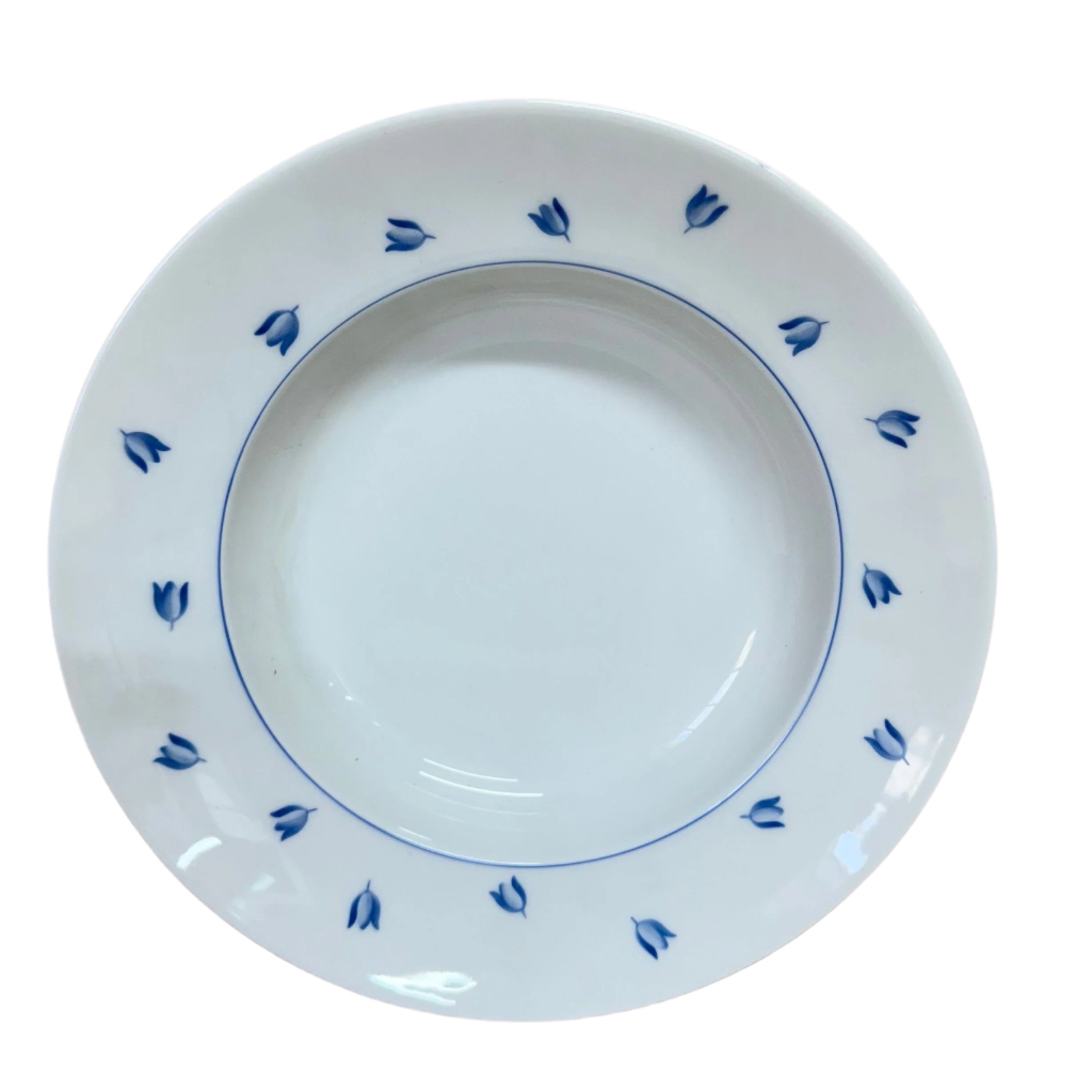 Lalique Muguet Blue 5 pc Dinner Place Setting