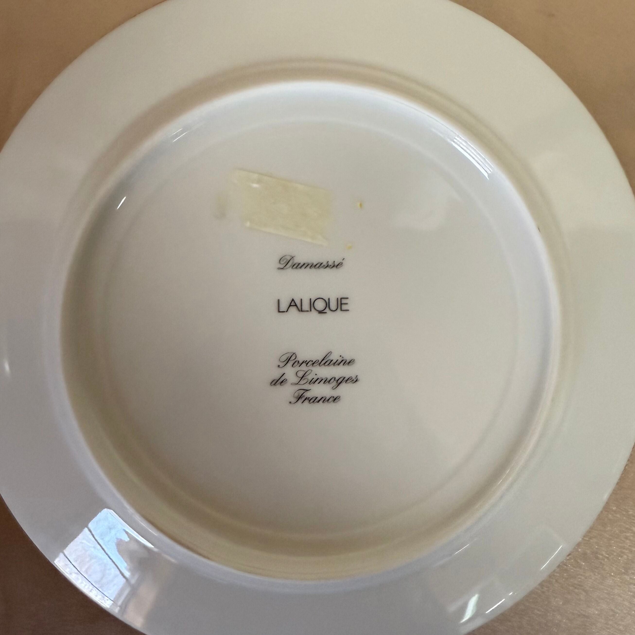 Lalique Damasse 5 pc Dinner Place Setting