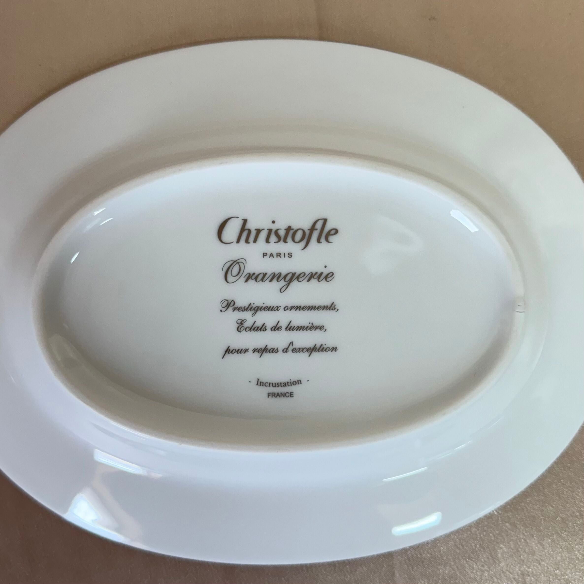 Christofle Orangerie Platinum Condiment Dish B0766136002