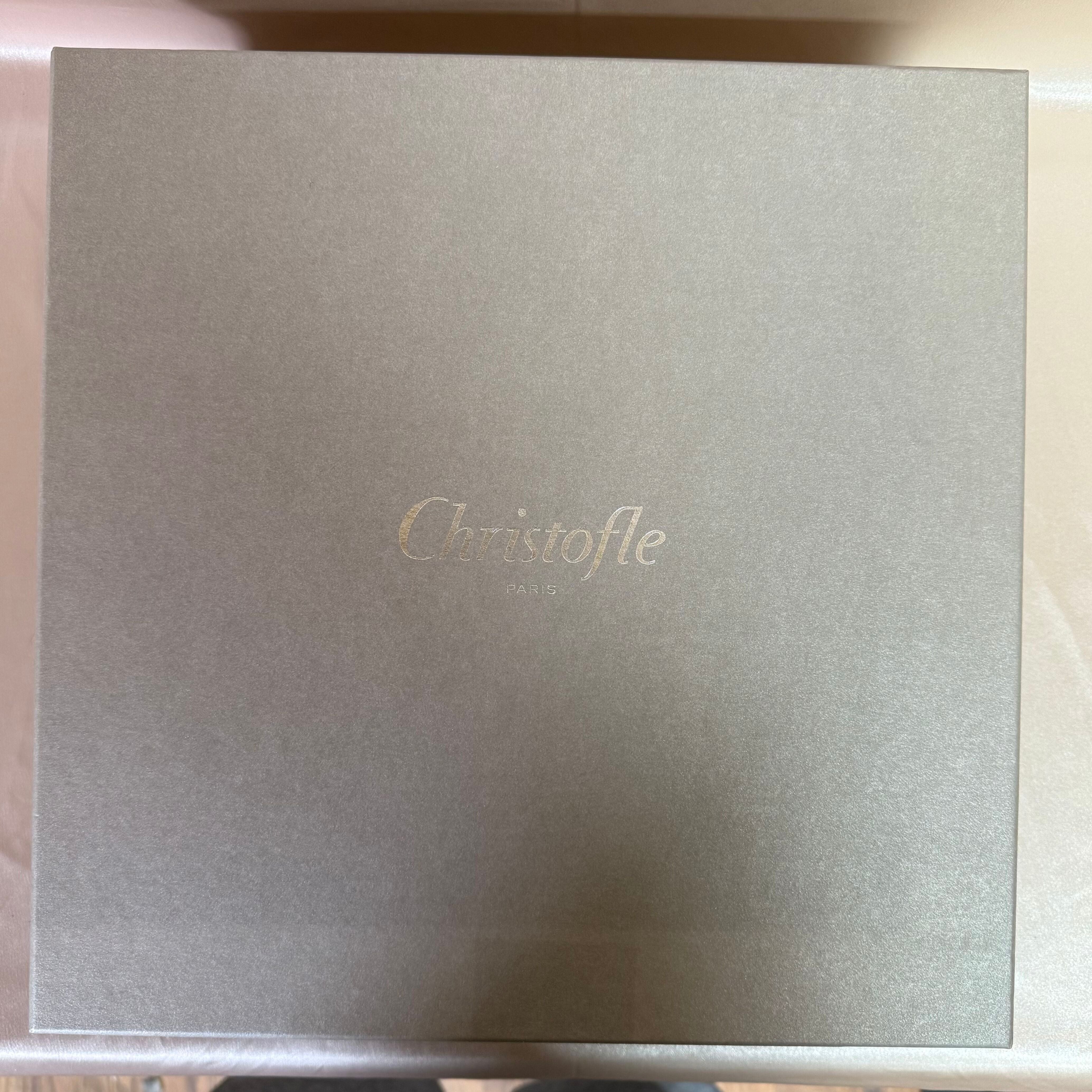 Christofle Orangerie Platinum Dinner Plate Set of 6 B0766111502