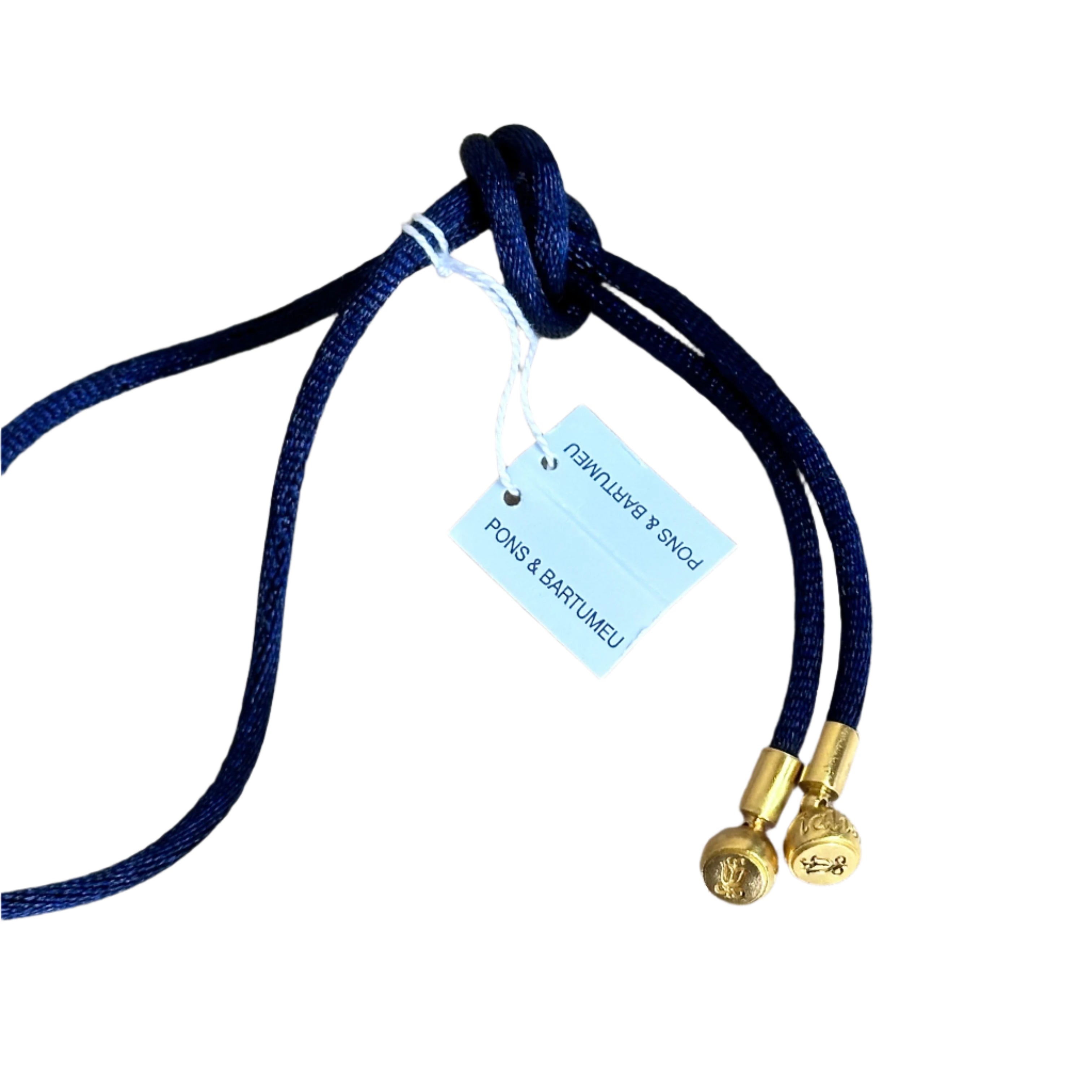 Talismania LLADRO Wisdom (Gold) Pendant on Silk Cord Necklace 01010027