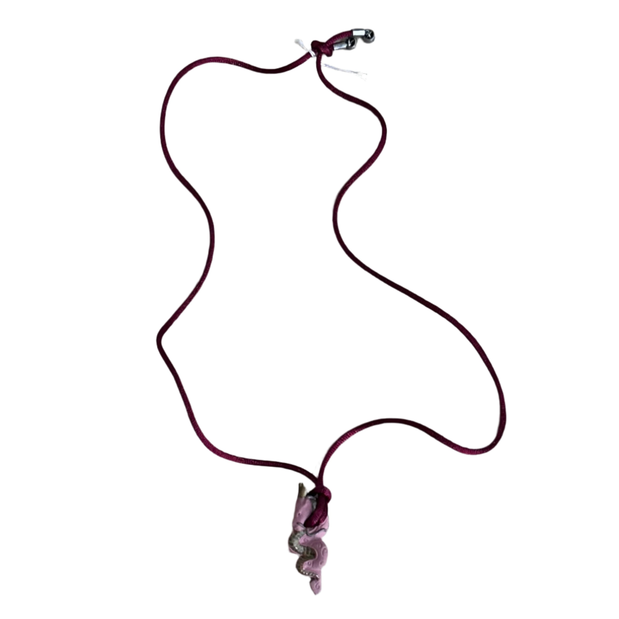 Talismania LLADRO Wisdom Pendant on Silk Cord Necklace 01010026