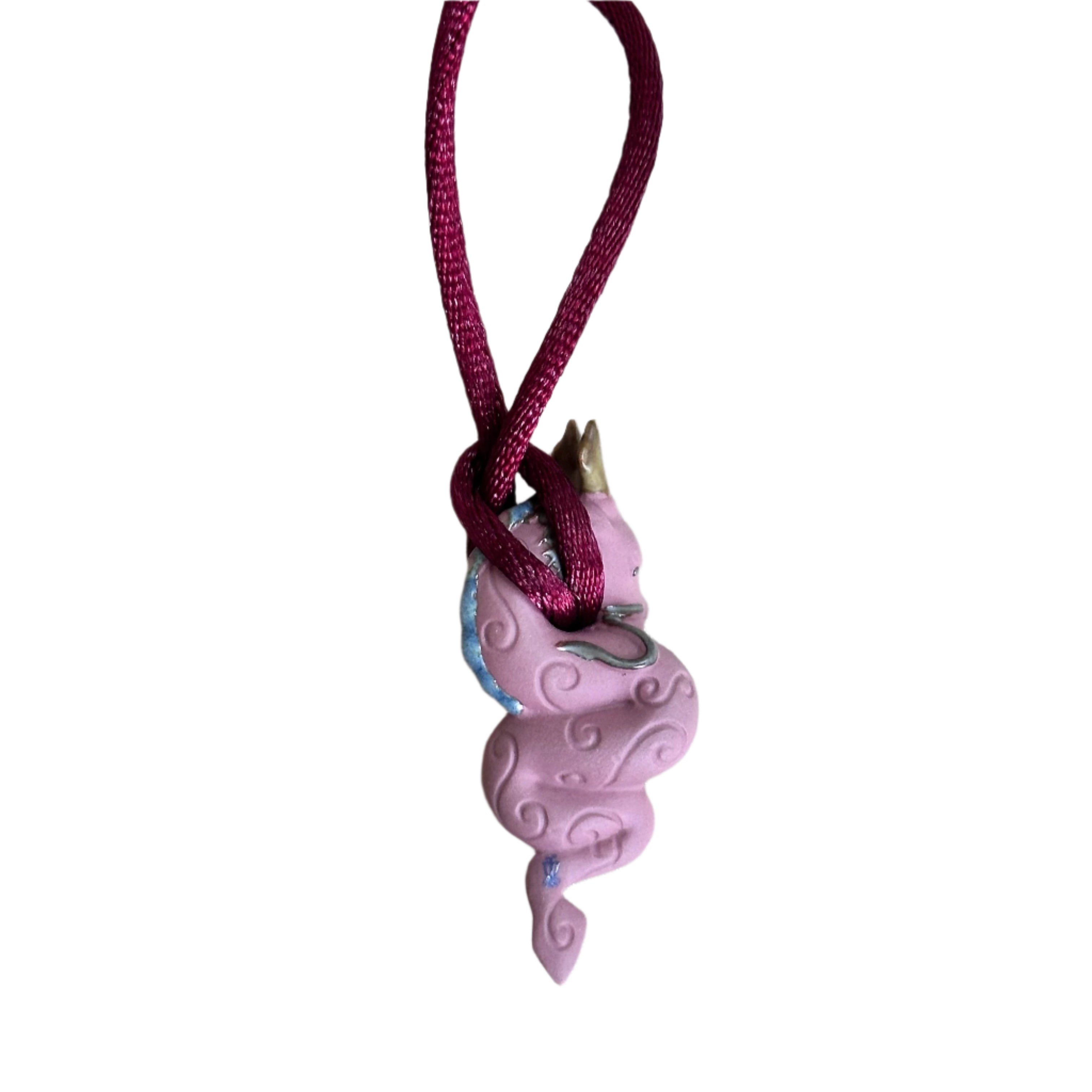 Talismania LLADRO Wisdom Pendant on Silk Cord Necklace 01010026