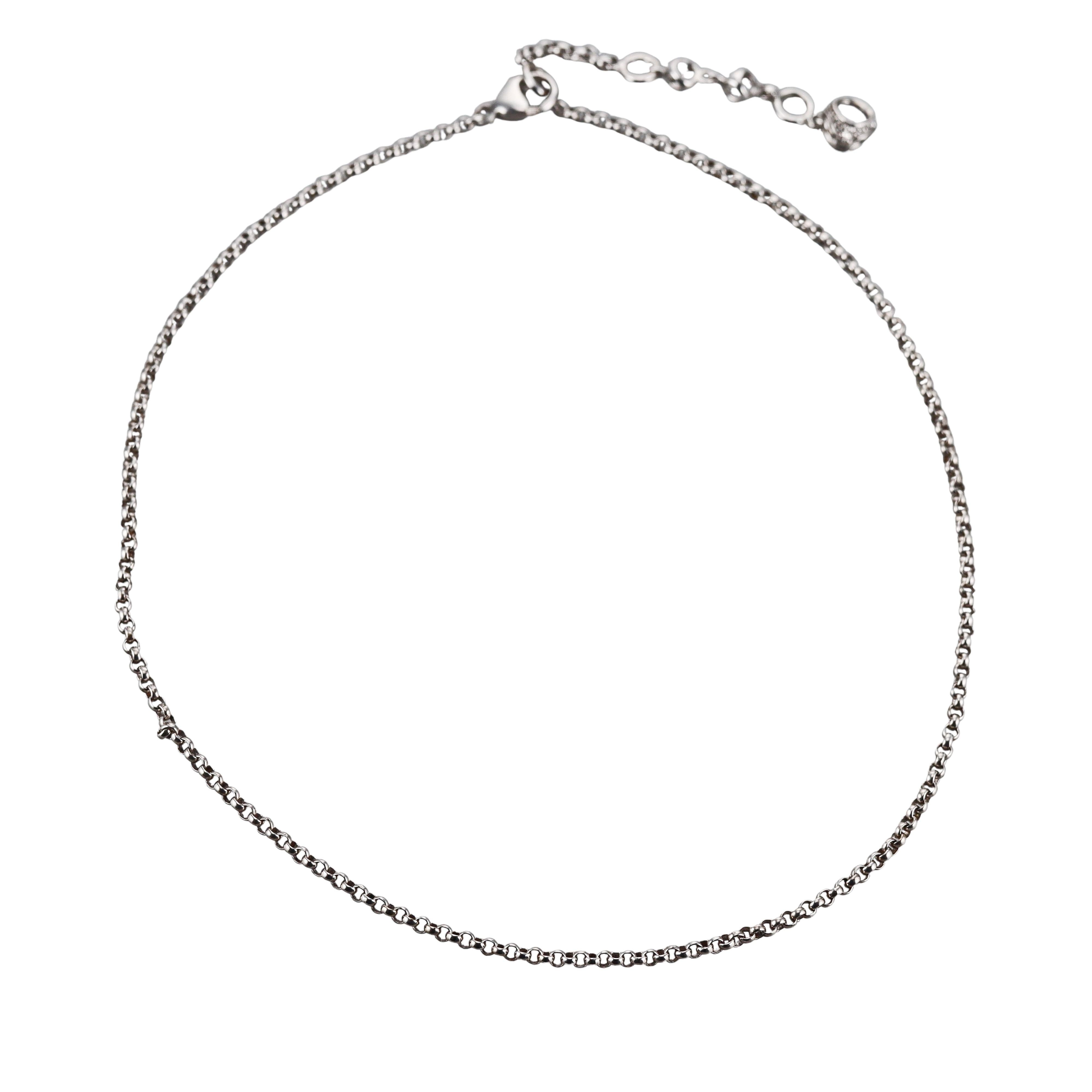 Sterling Silver Chain Pendant Necklace