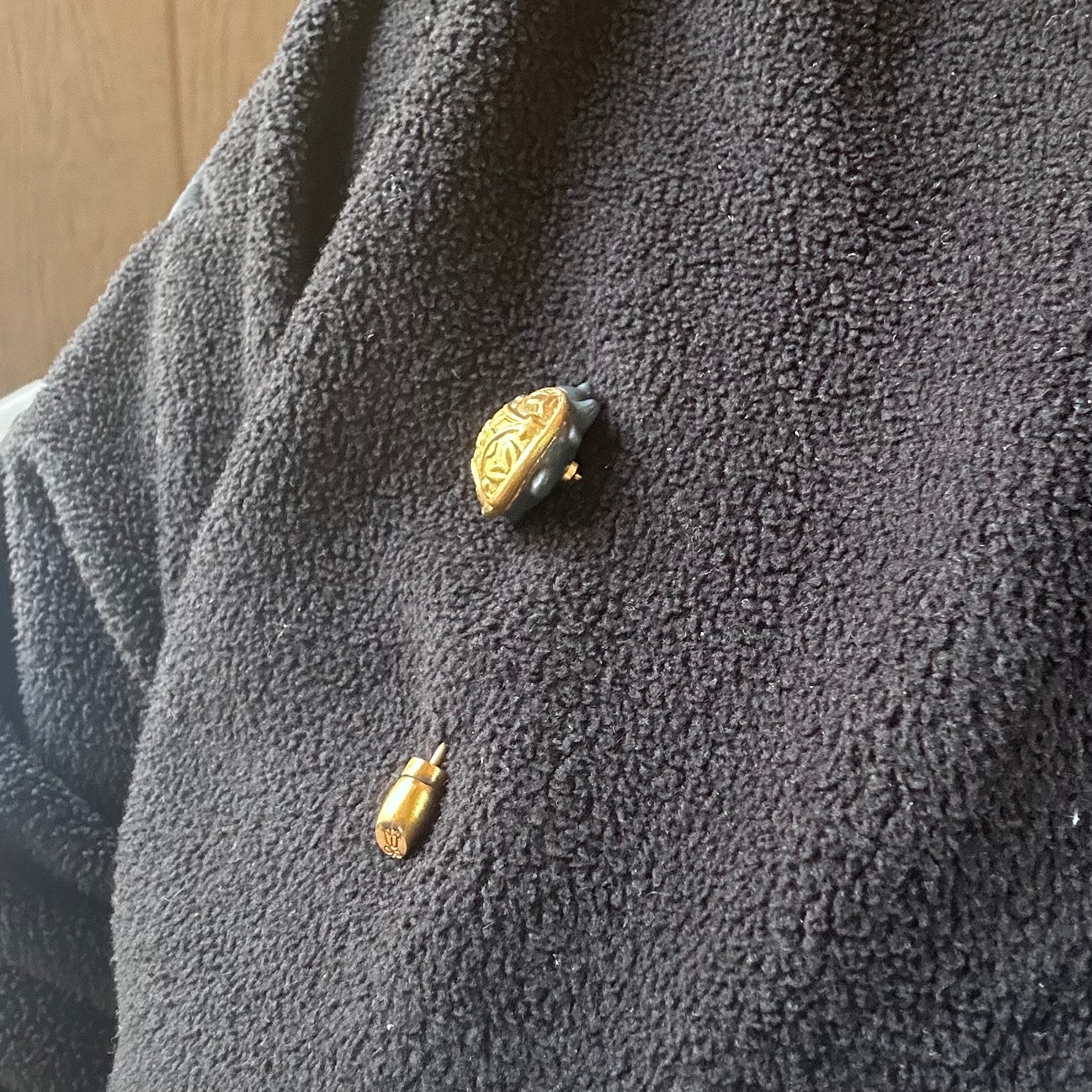 Talismania LLADRO Kindness (Gold) Ladybug Brooch 01010025