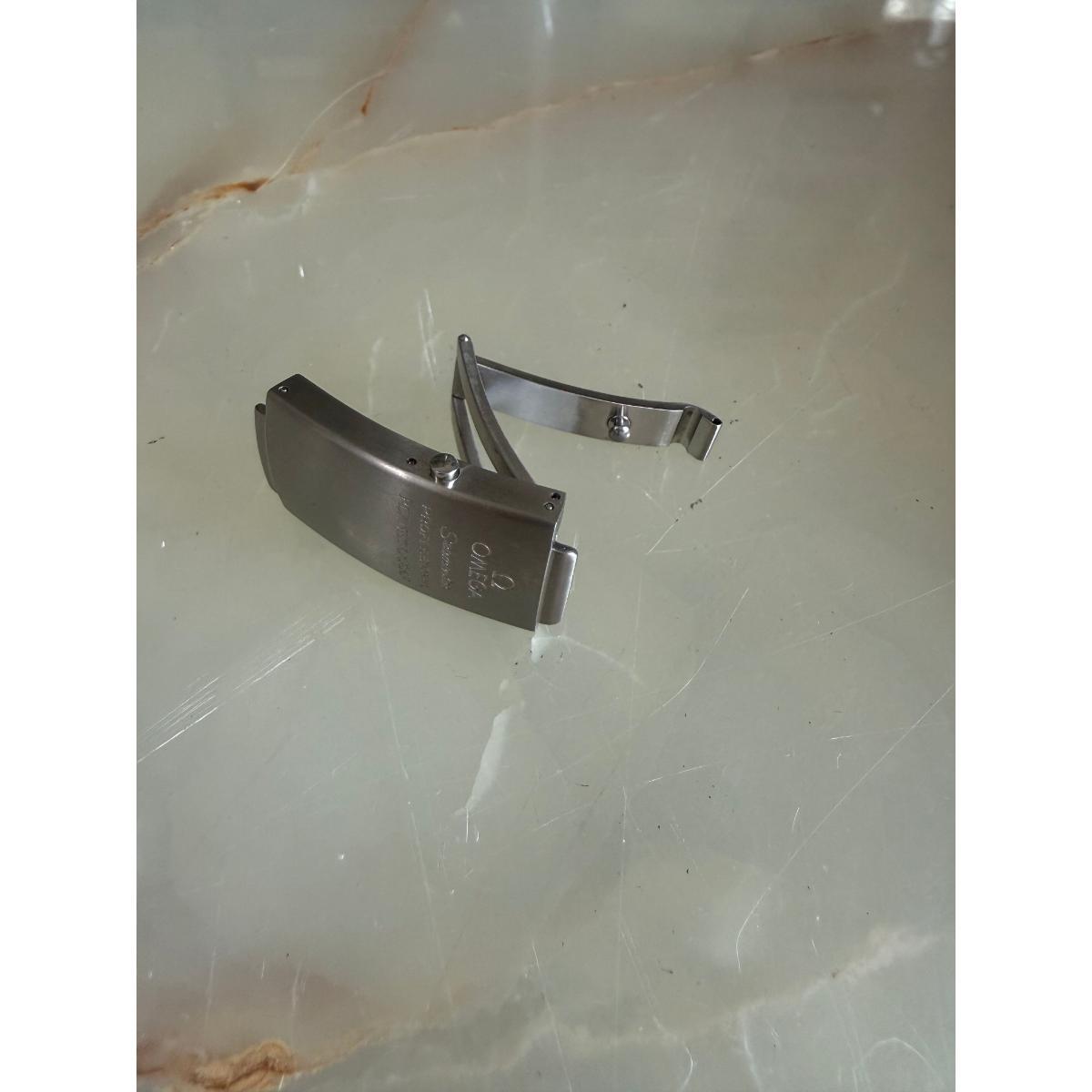 Authentic Omega Seamaster Steel 14mm Deployant Buckle 117ST1581953