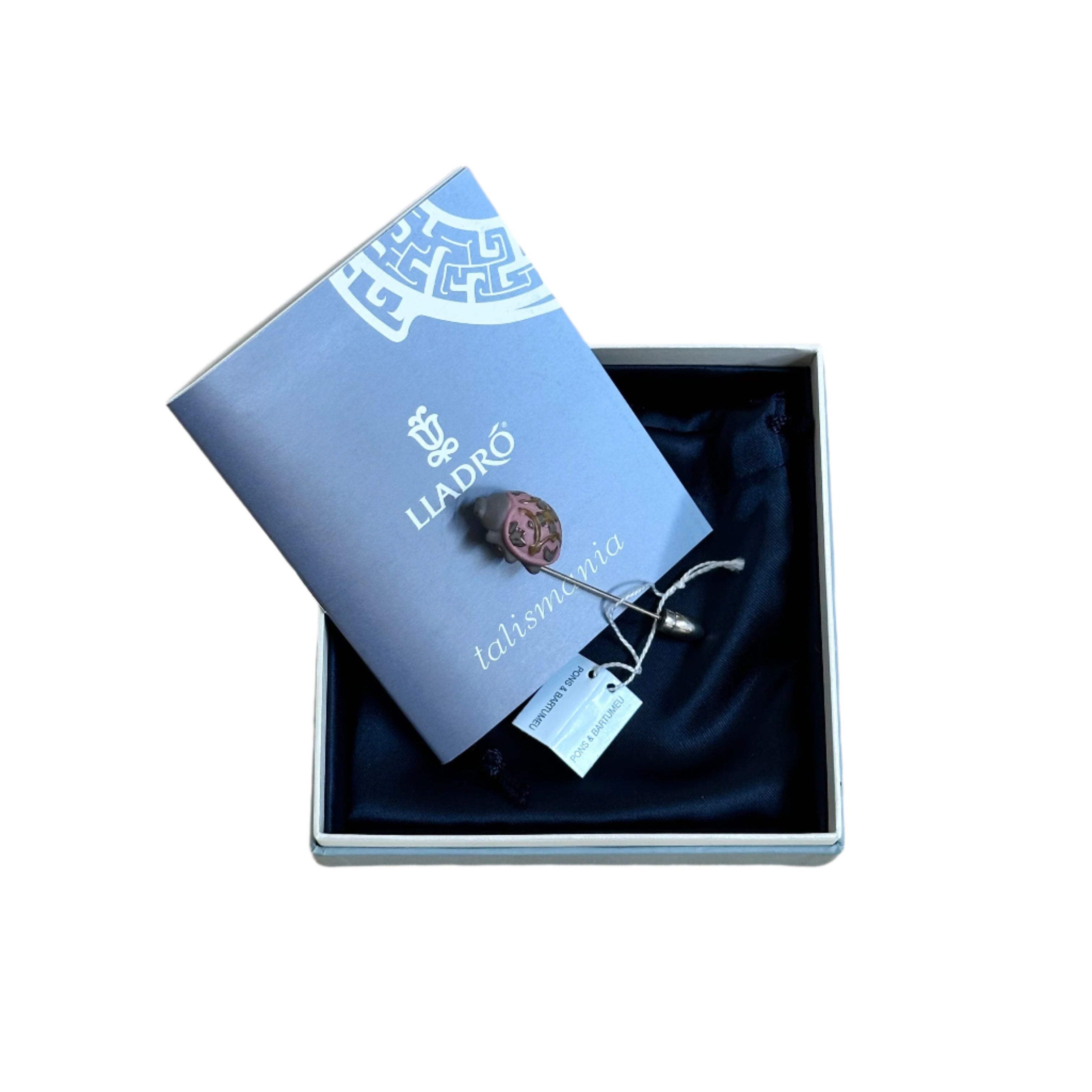 Talismania LLADRO Kindness Ladybug Brooch Pin 01010024