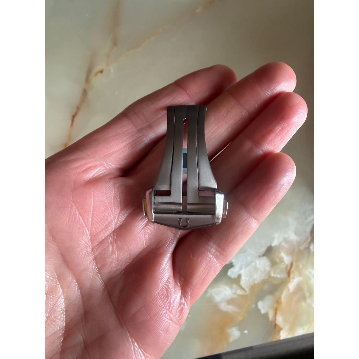 Authentic Omega Titanium 20mm Deployant Buckle 94522019
