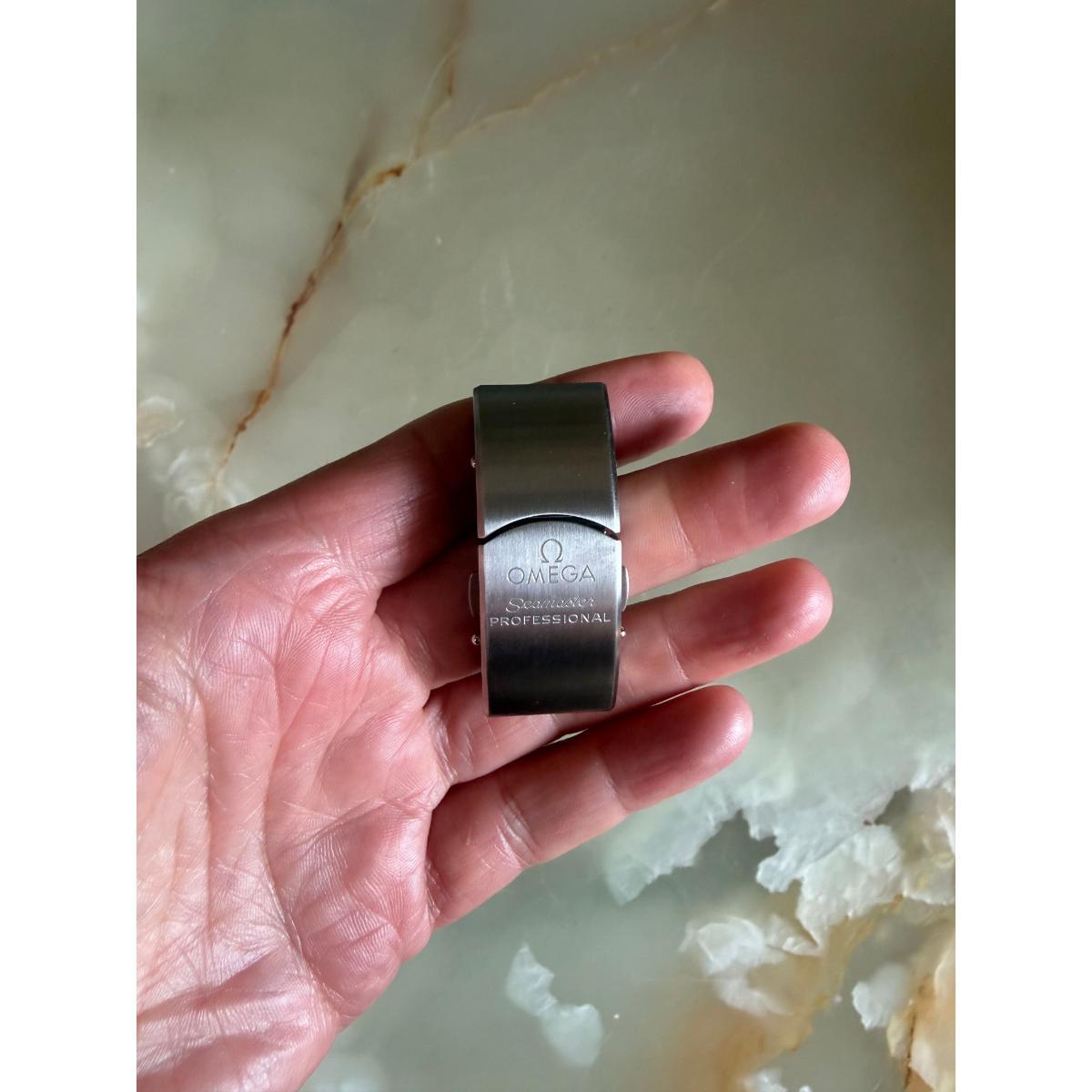 Authentic Omega Seamaster Steel 18mm Deployant Buckle 9453 803