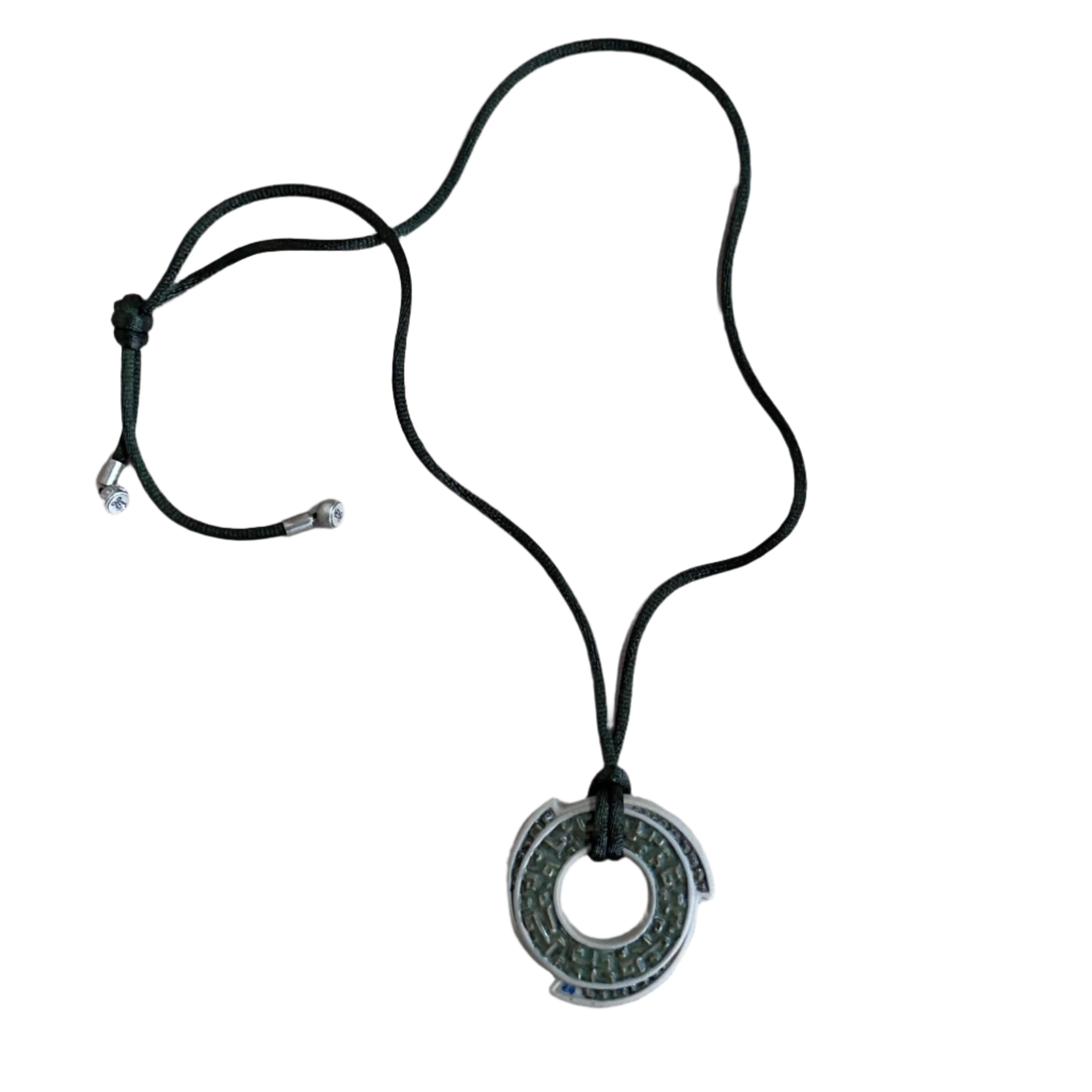 Talismania LLADRO Power Mandala Pendant on Silk Cord Necklace 01010013