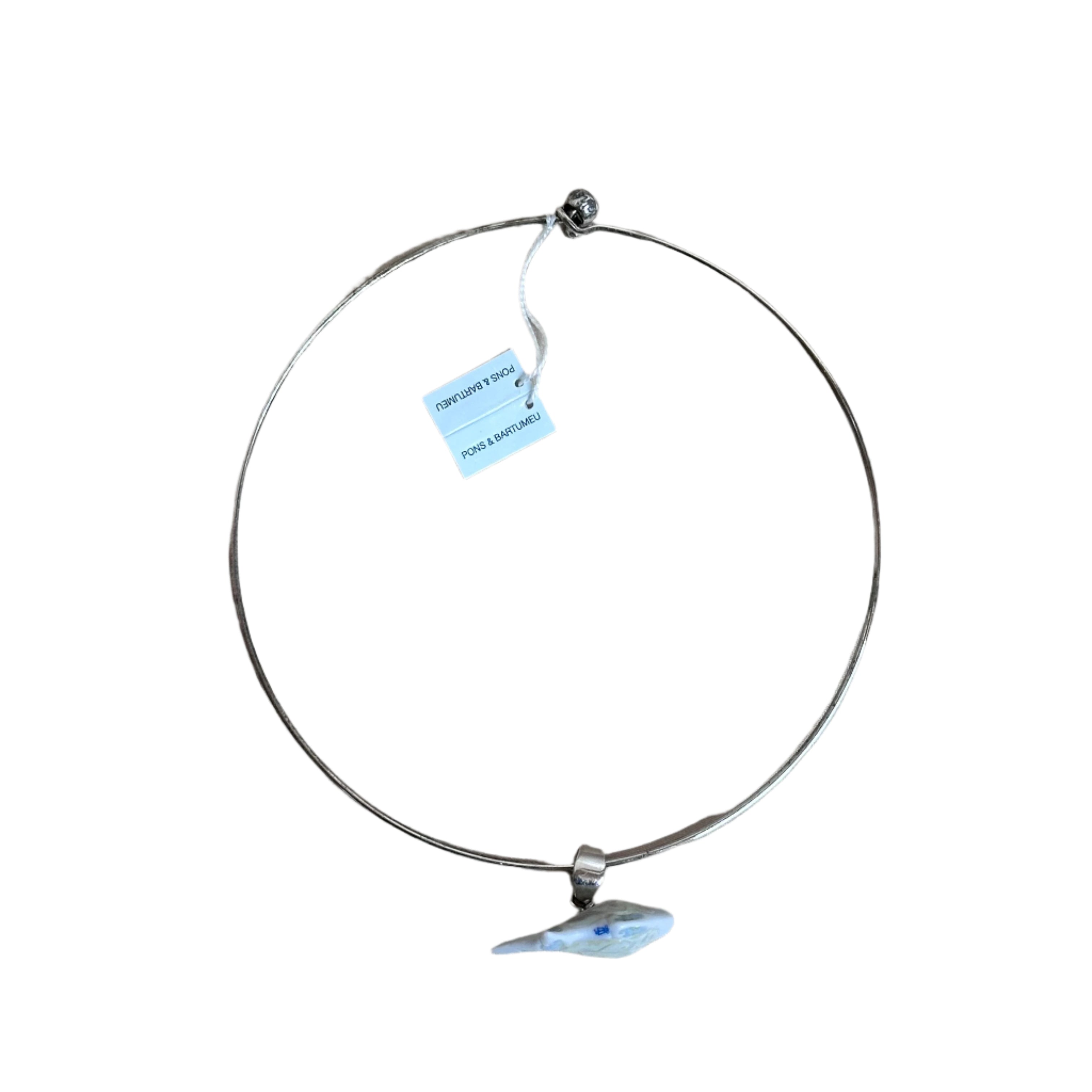 Talismania LLADRO Koi Fish Pendant on Cuff Choker Necklace 01010020