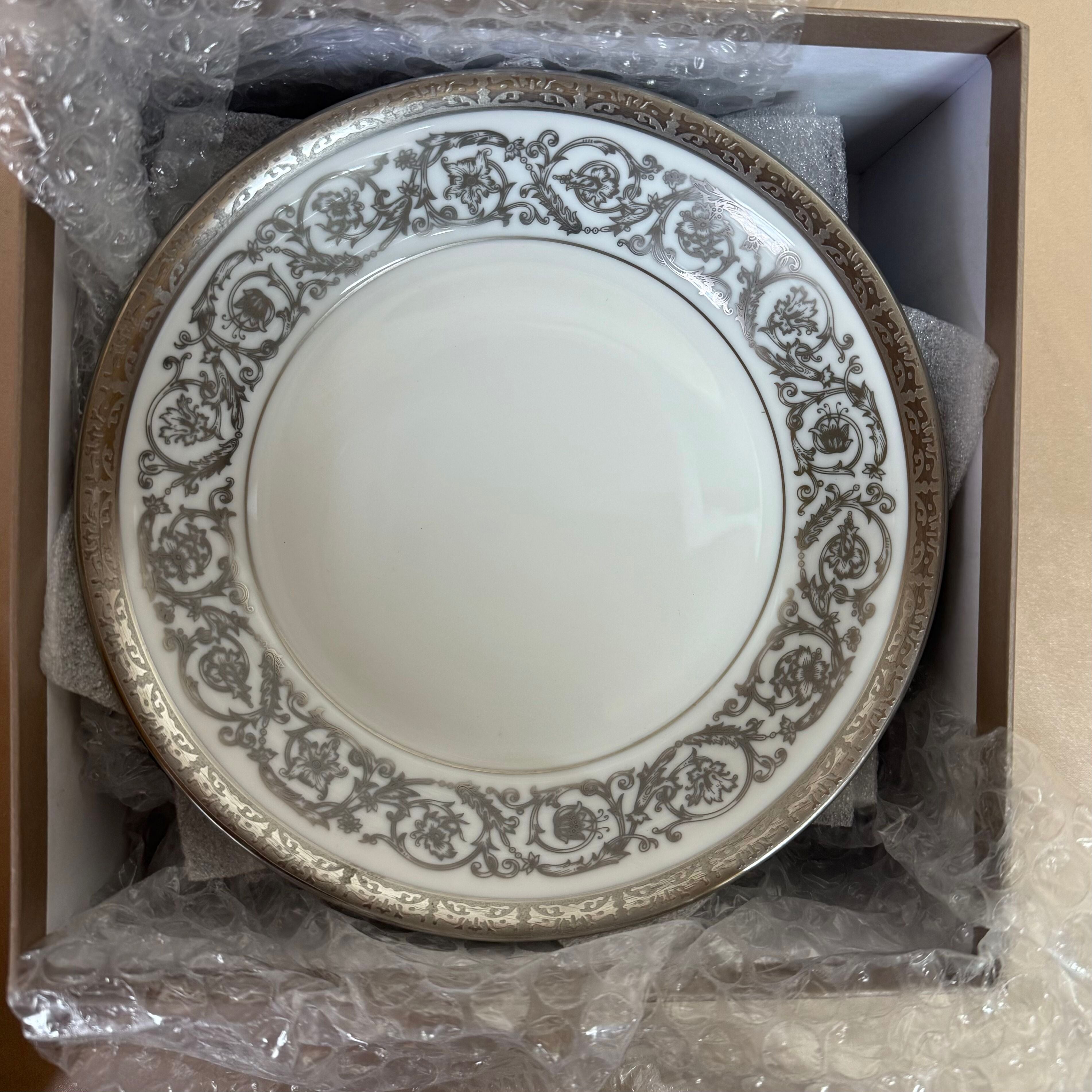 Christofle Orangerie Platinum Soup/Cereal Bowl Set of 6 B0766112002