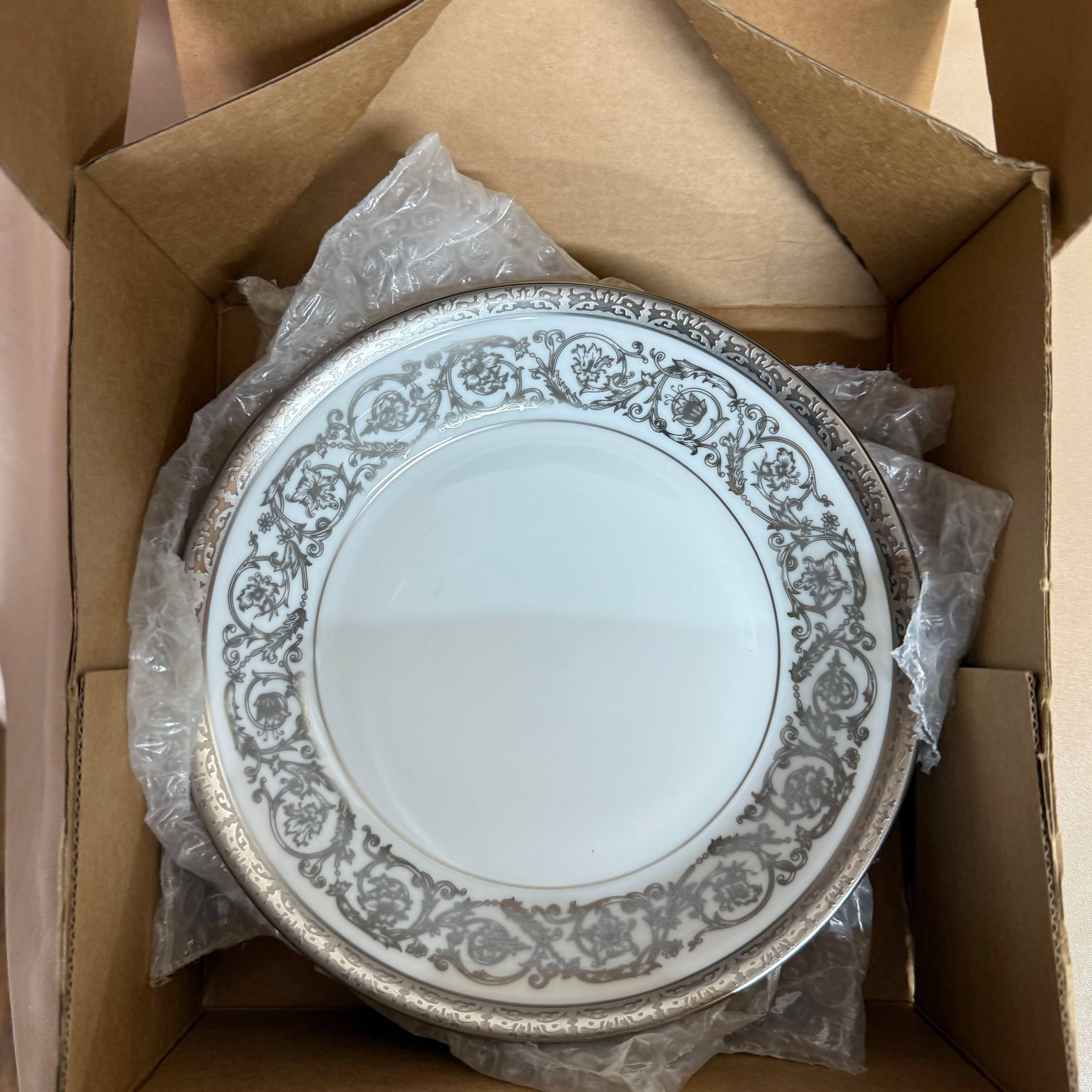 Christofle Orangerie Platinum Soup/Cereal Bowl Set of 2 B0766112002