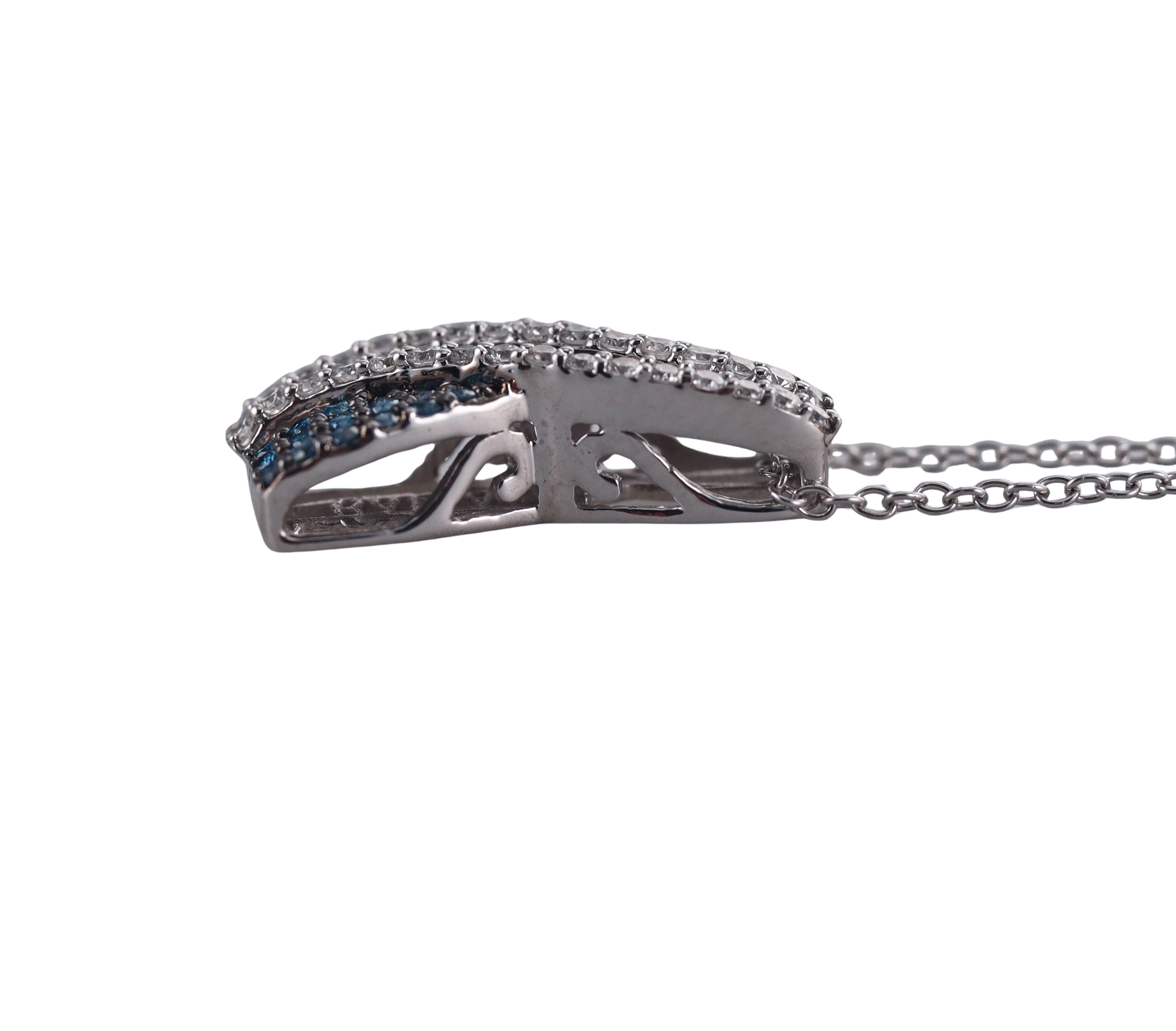 Kallati Fancy Color Diamonds Gold Pendant Necklace