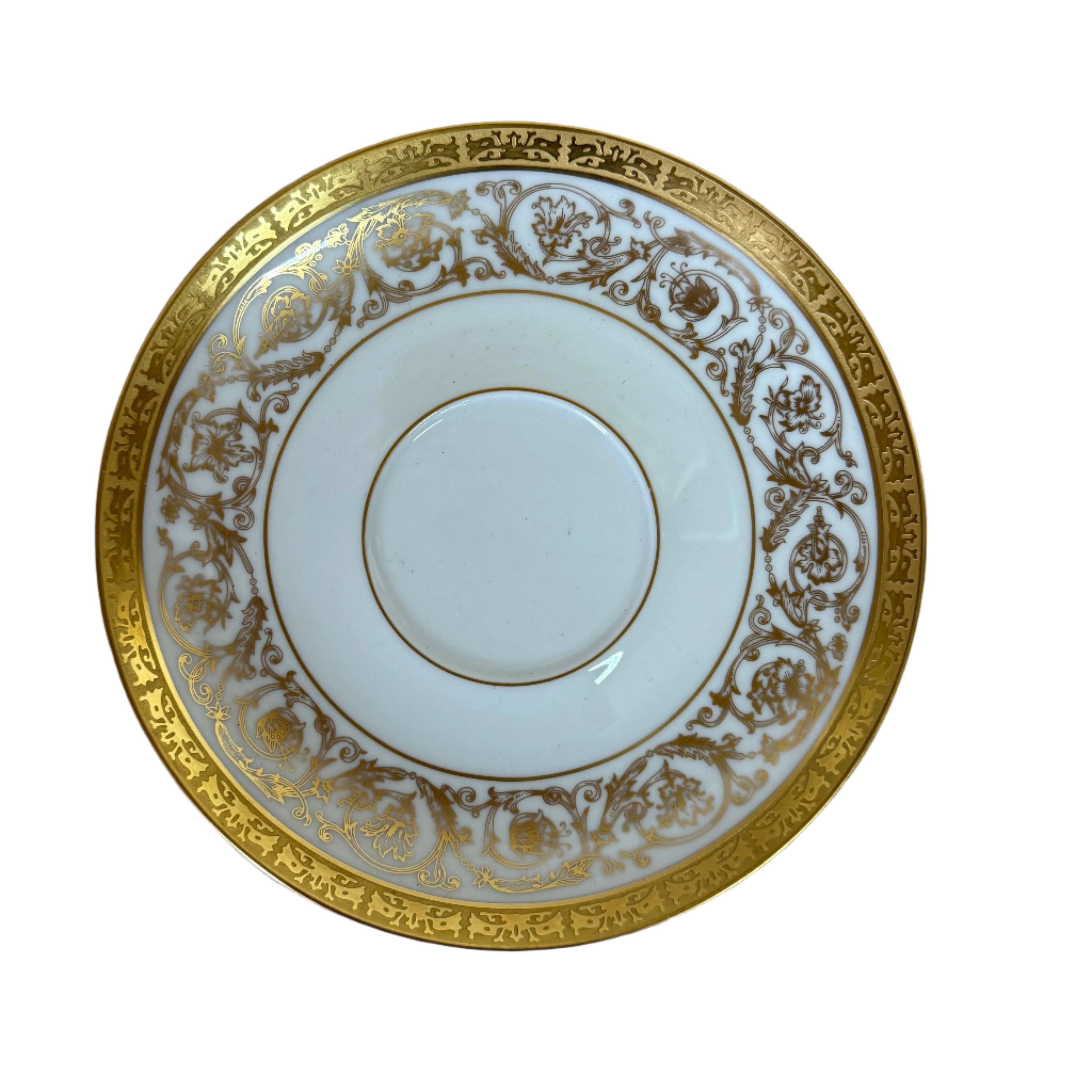 Christofle Orangerie Cream Soup Cup & Saucer Set 7660150