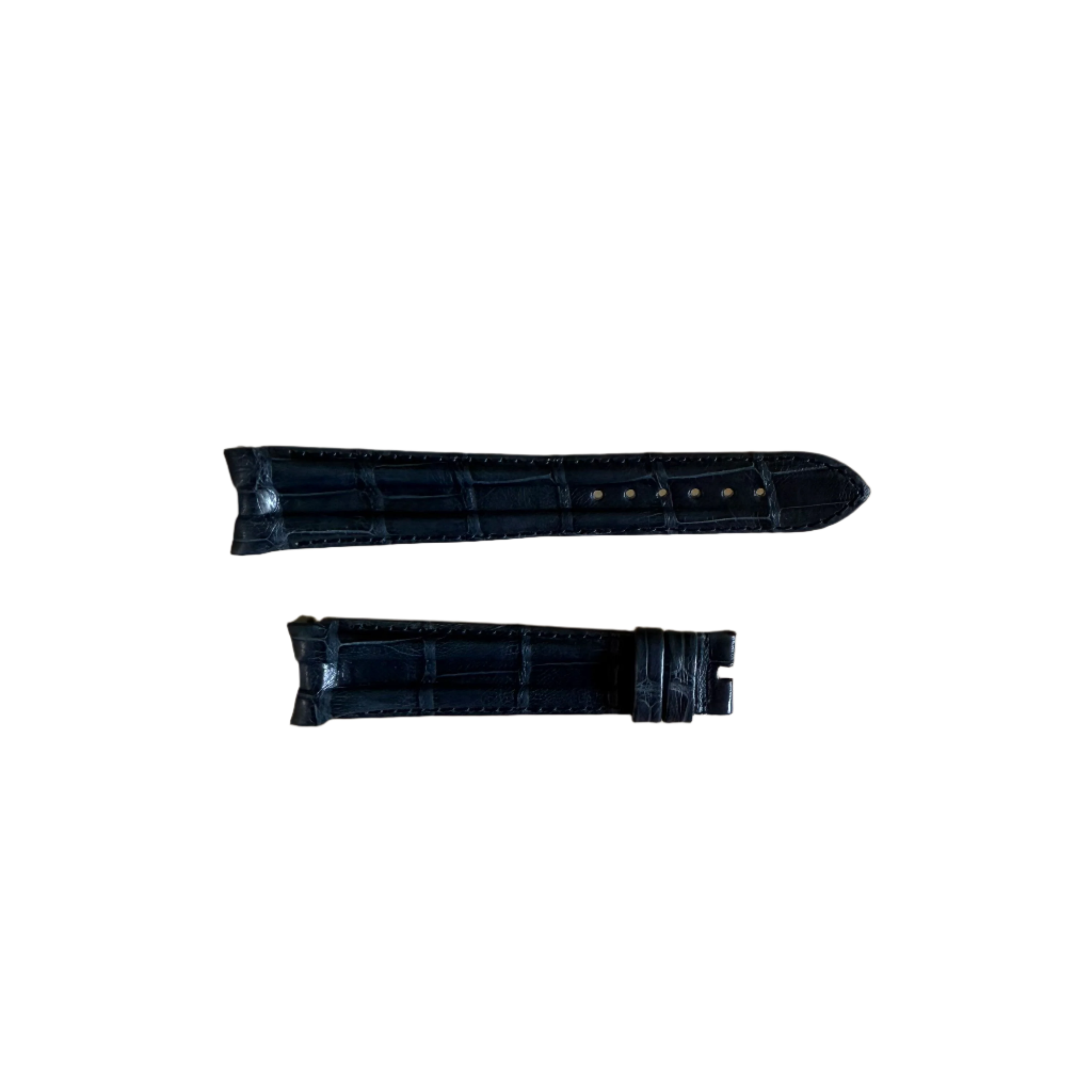 Authentic Omega Blue Alligator Watch Strap Band 20mm 3689057