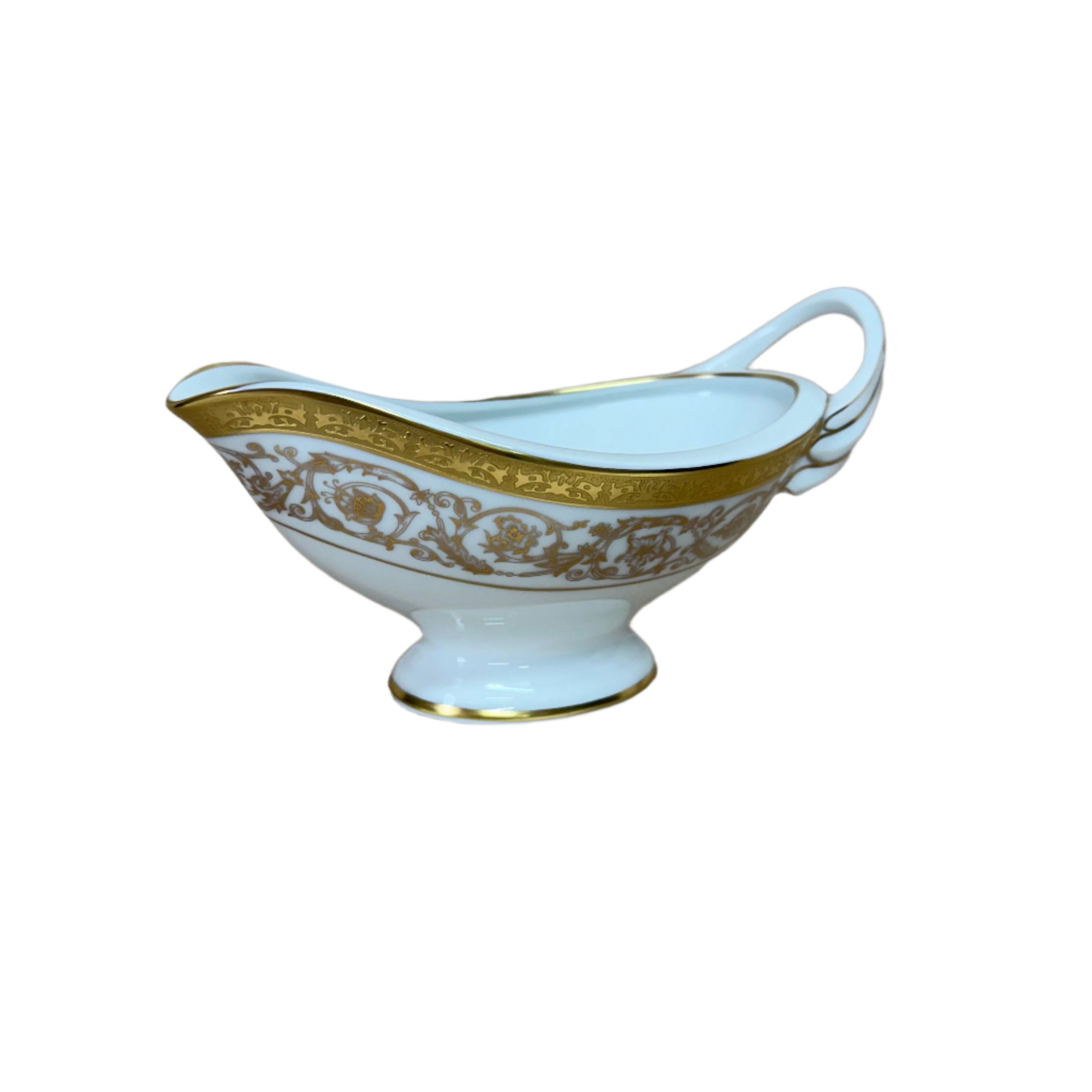 Christofle Orangerie Gold Sauce Boat 7660330