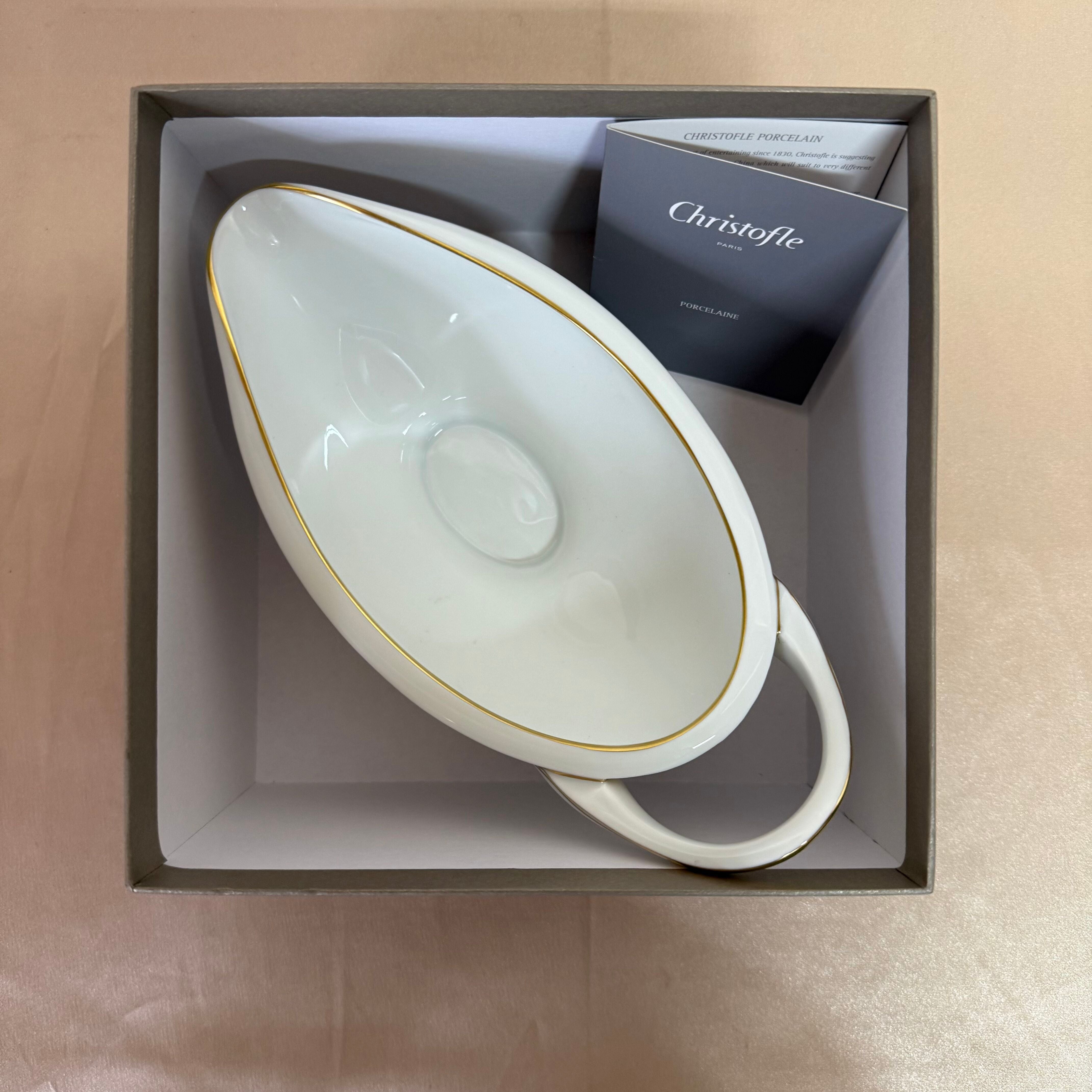 Christofle Orangerie Gold Sauce Boat 7660330