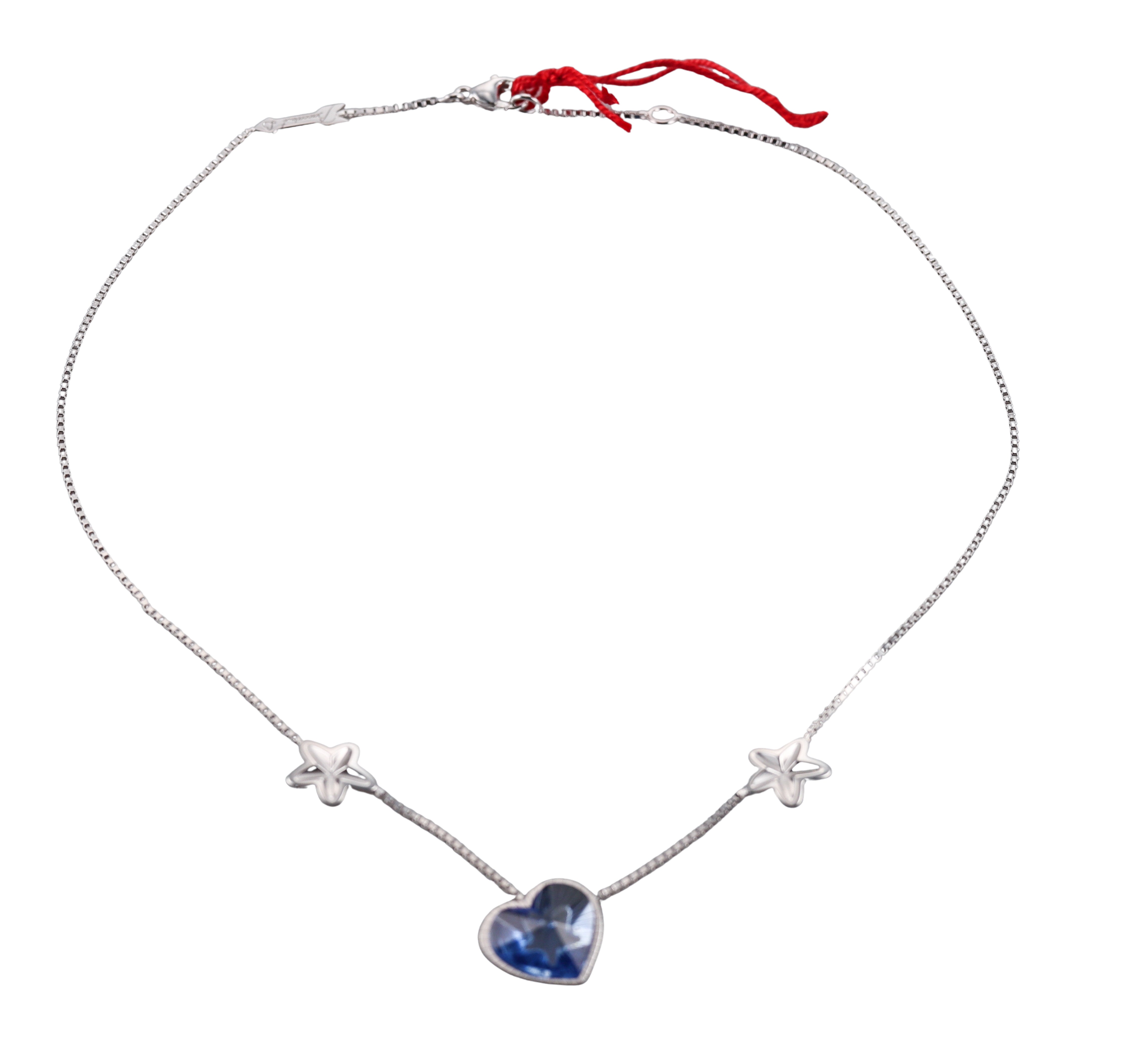 Baccarat Etoile Mon Coeur Sterling Silver Heart Necklace 2812855