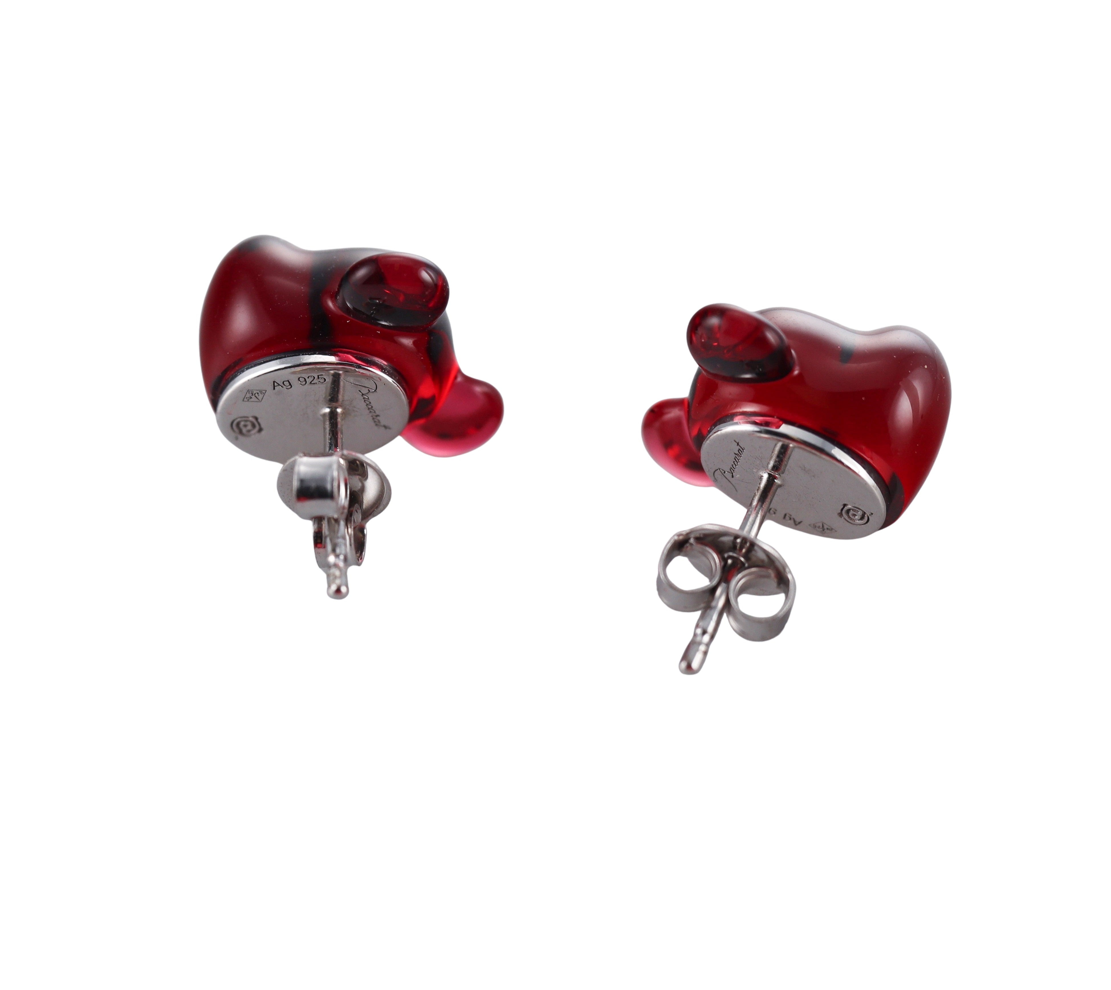 Baccarat Crystal Be@rbrick Earrings 2814122/23/24