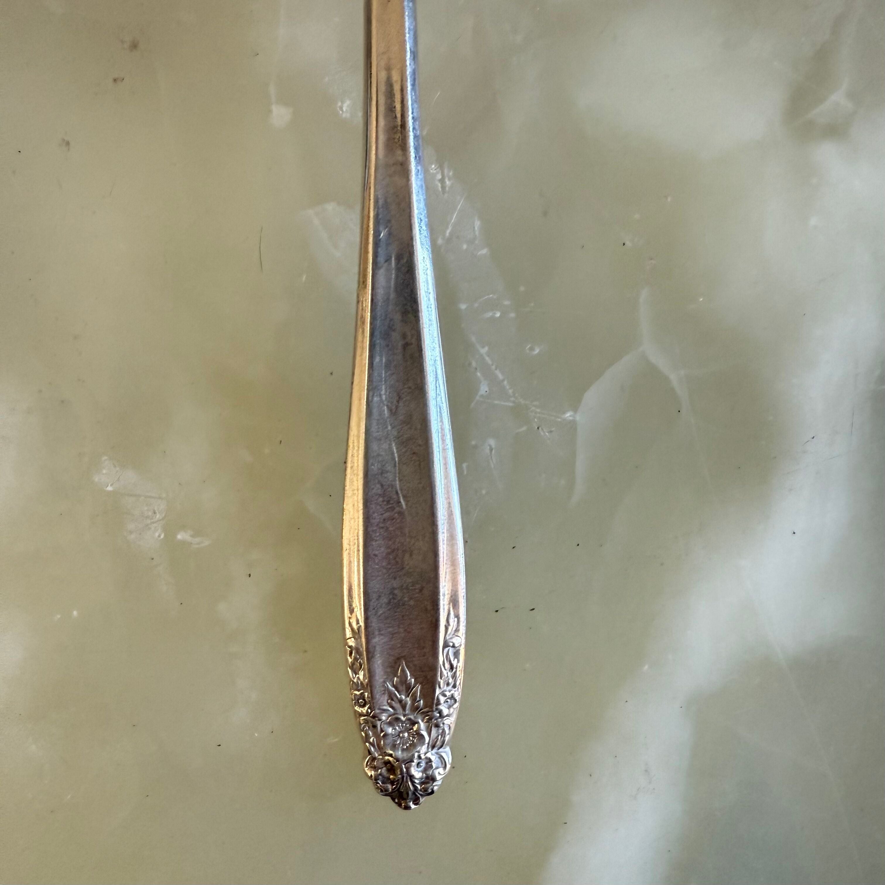 International Prelude Sterling Silver Ice Cream Fork Set of 6