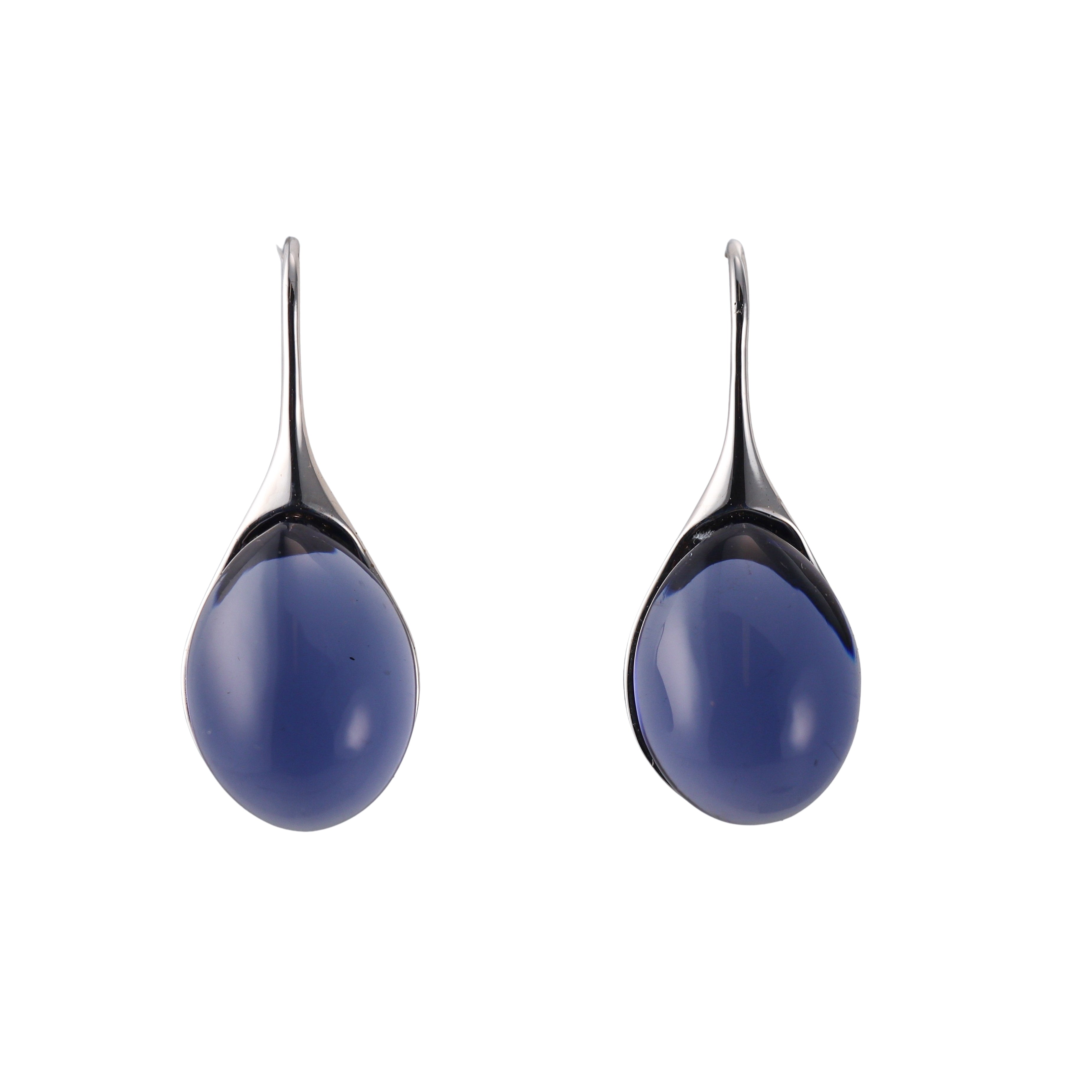 Baccarat Galea Wire Crystal Sterling Silver Earrings 2809650