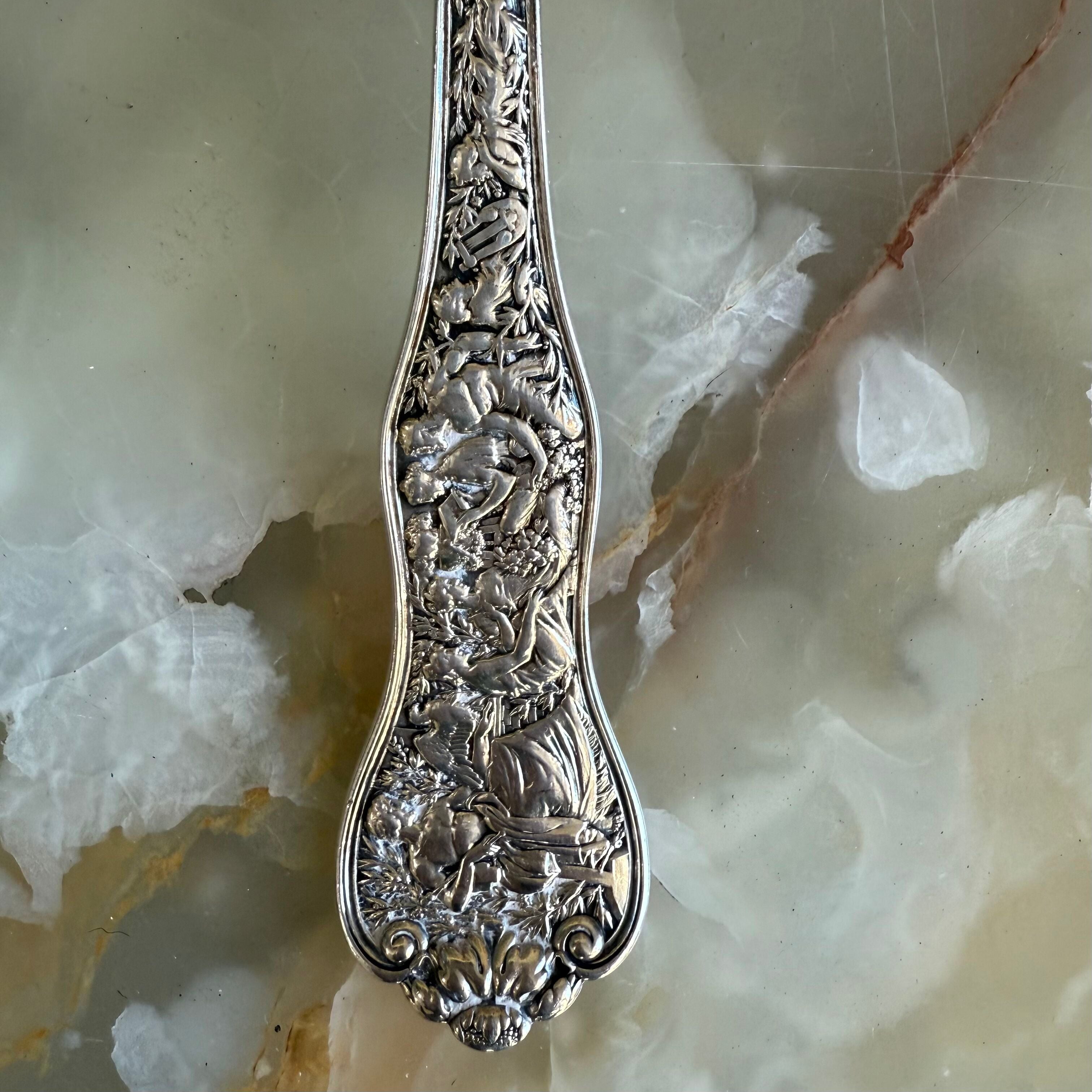 Tiffany & Co Olympian Sterling Silver Soup Ladle