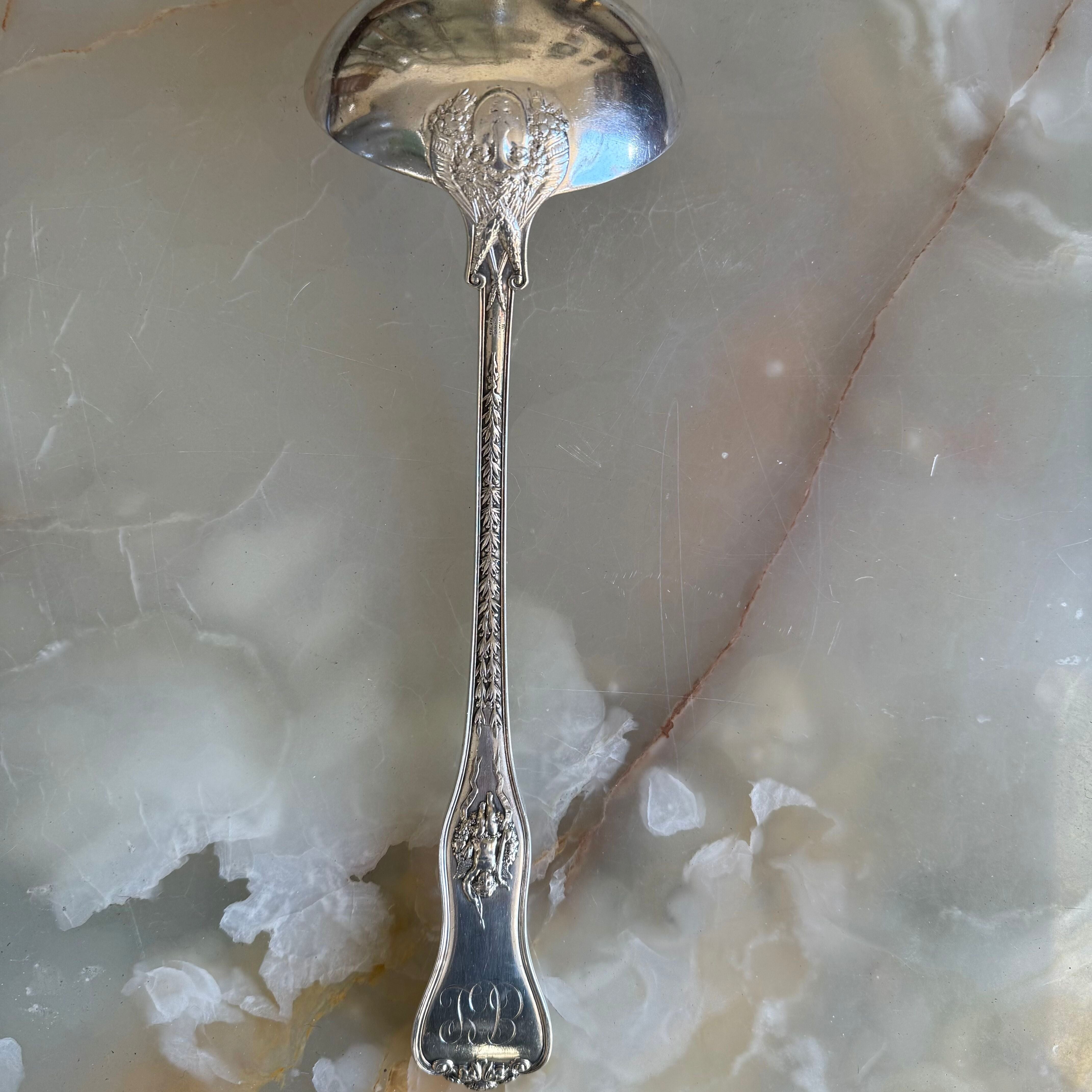Tiffany & Co Olympian Sterling Silver Soup Ladle