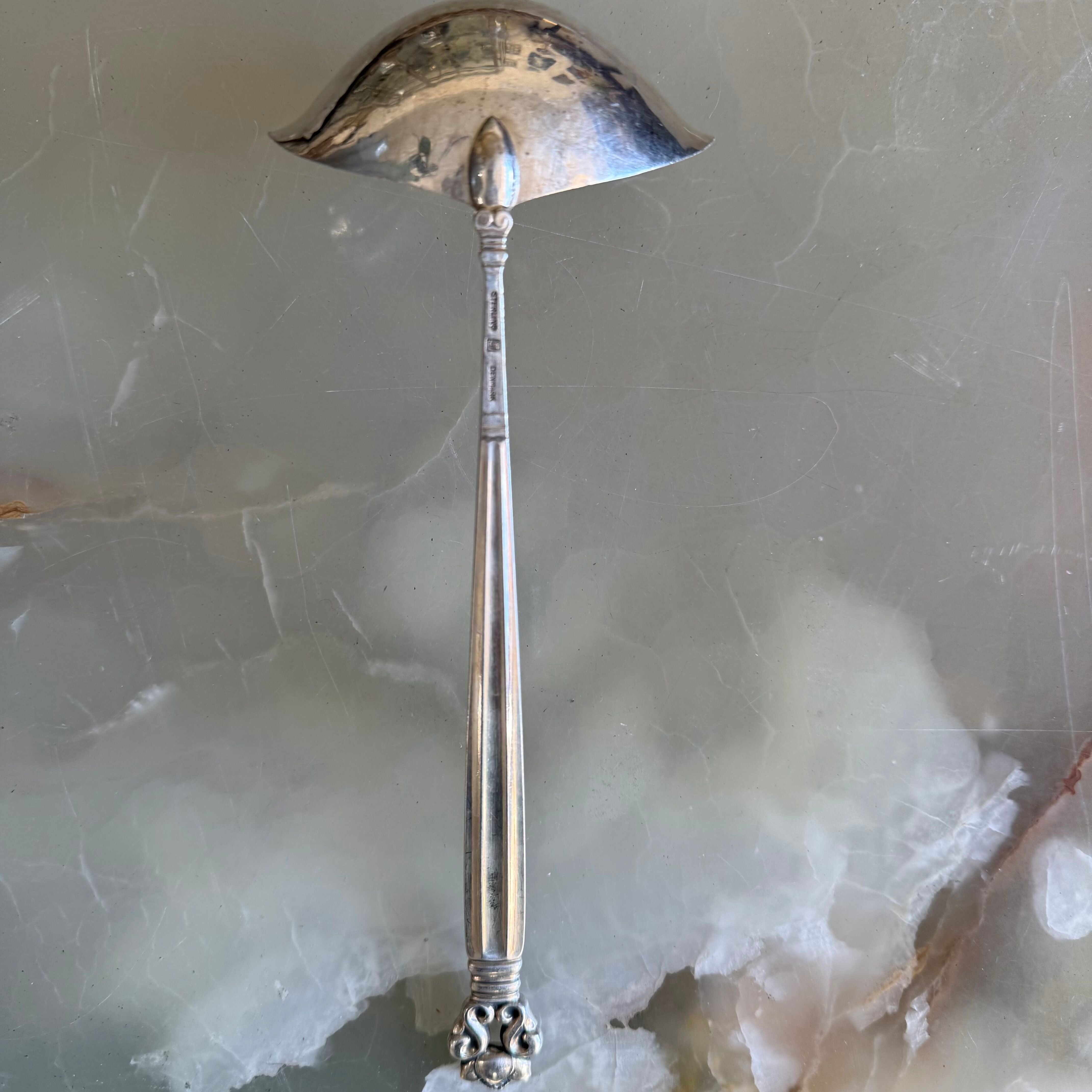 Georg Jensen Acorn Sterling Silver Ladle