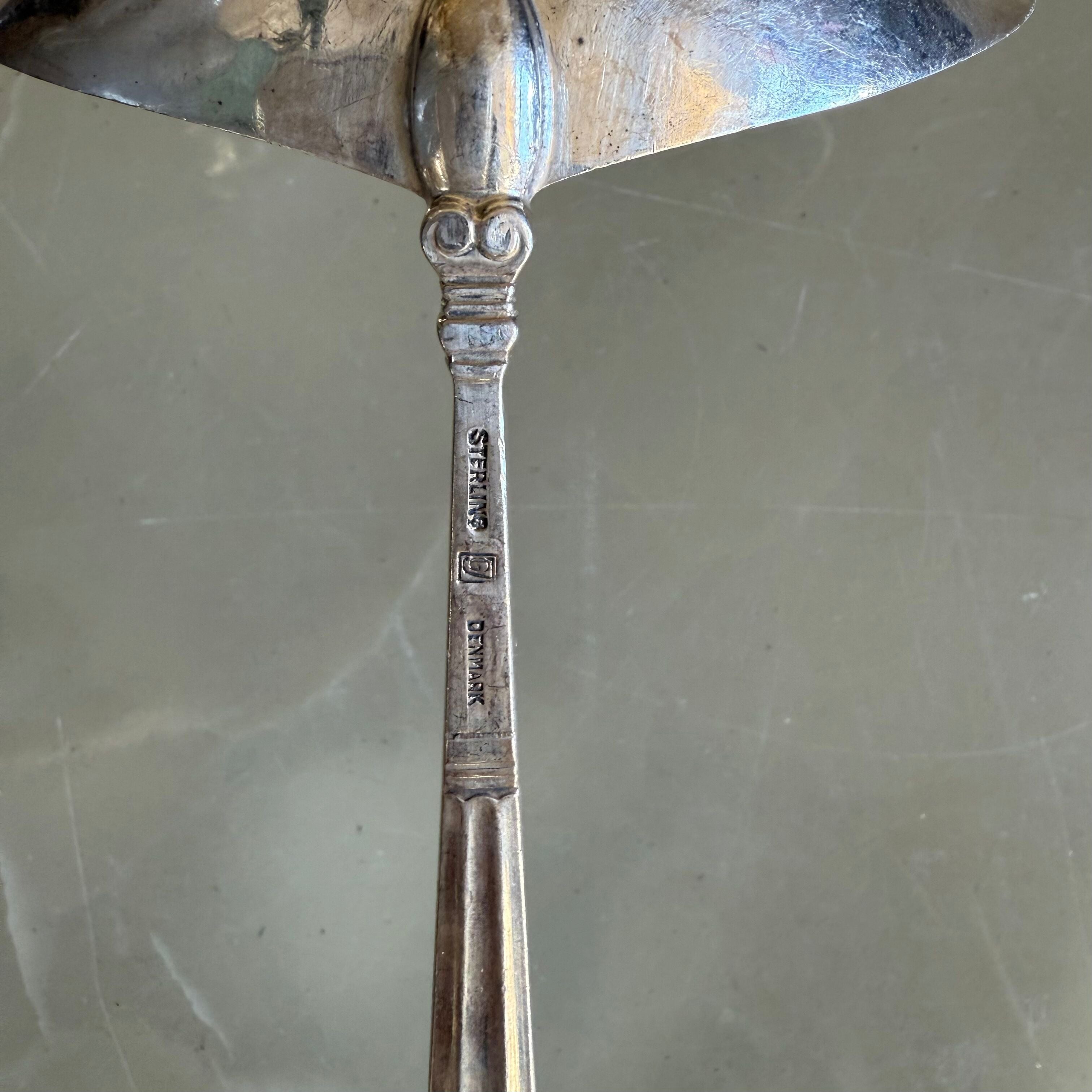 Georg Jensen Acorn Sterling Silver Ladle