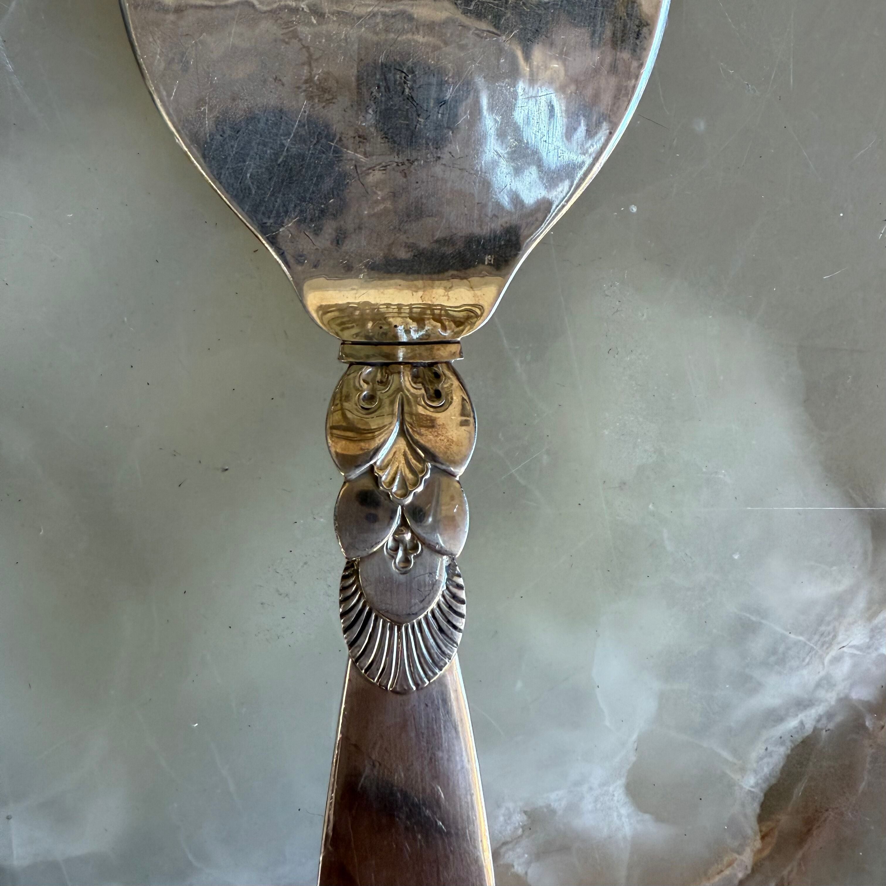 Georg Jensen Cactus Sterling Silver Cake Server