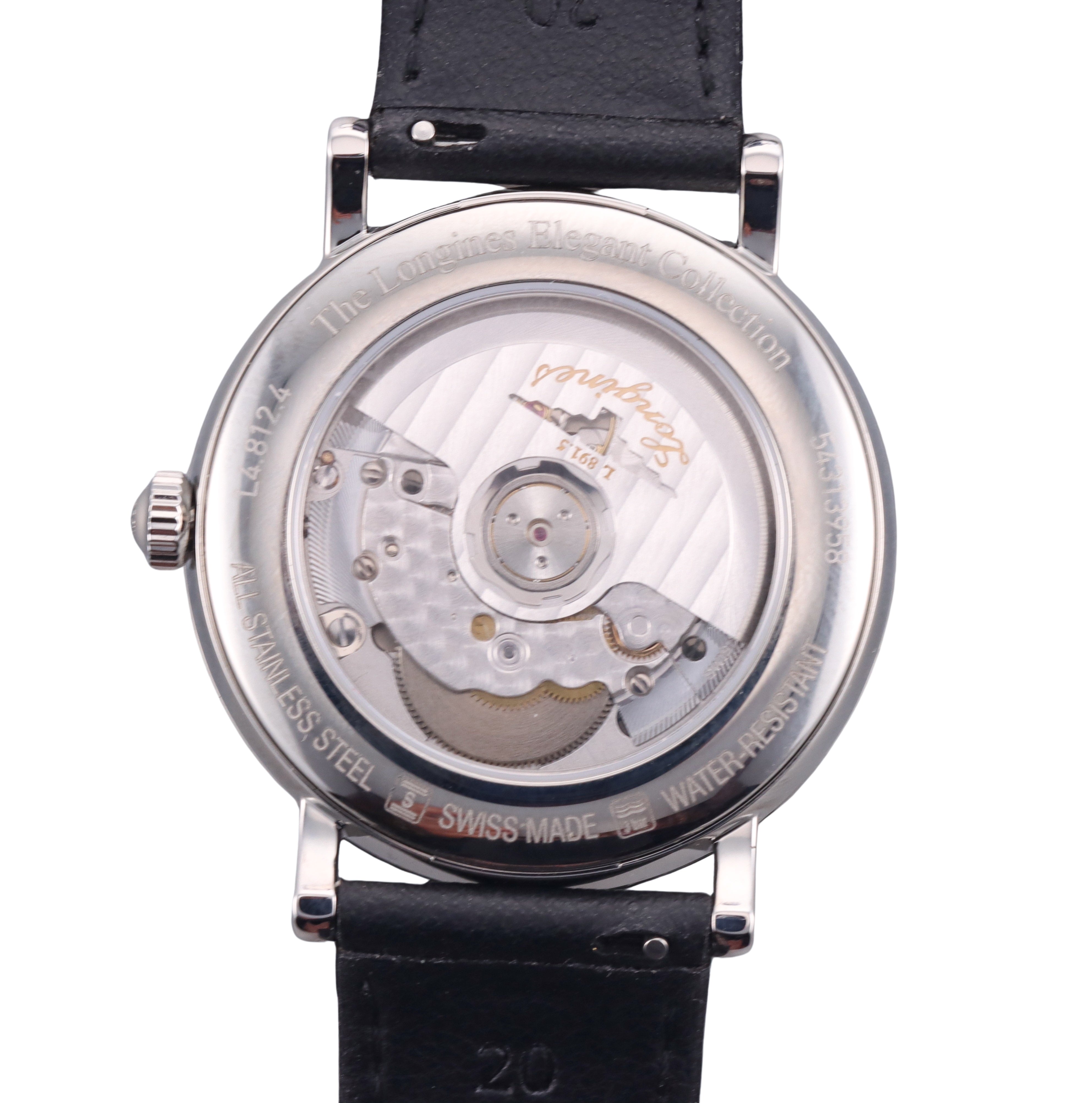 Longines Elegant Automatic Steel Watch L48124110