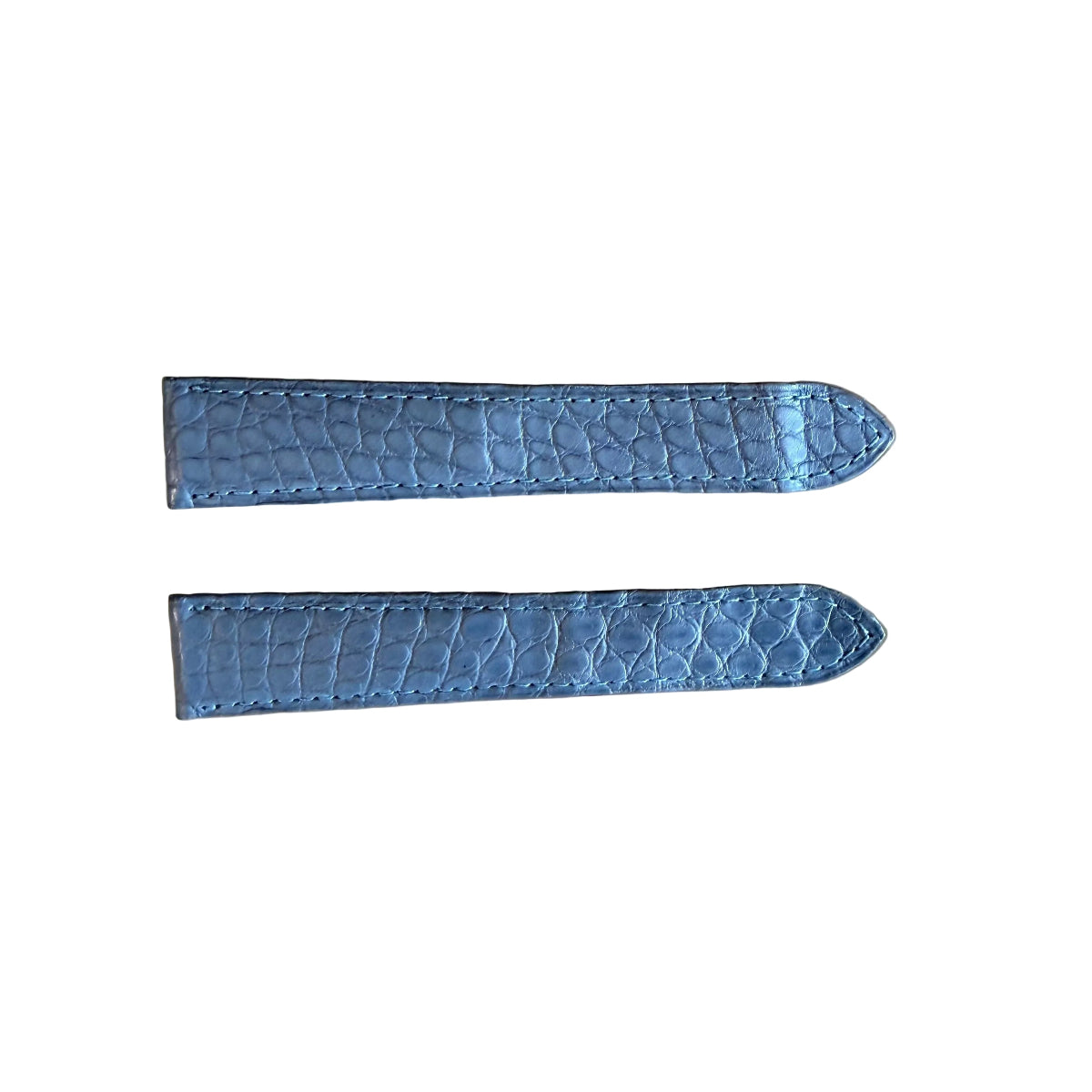 Authentic Cartier Blue Alligator Watch Strap Band 20mm