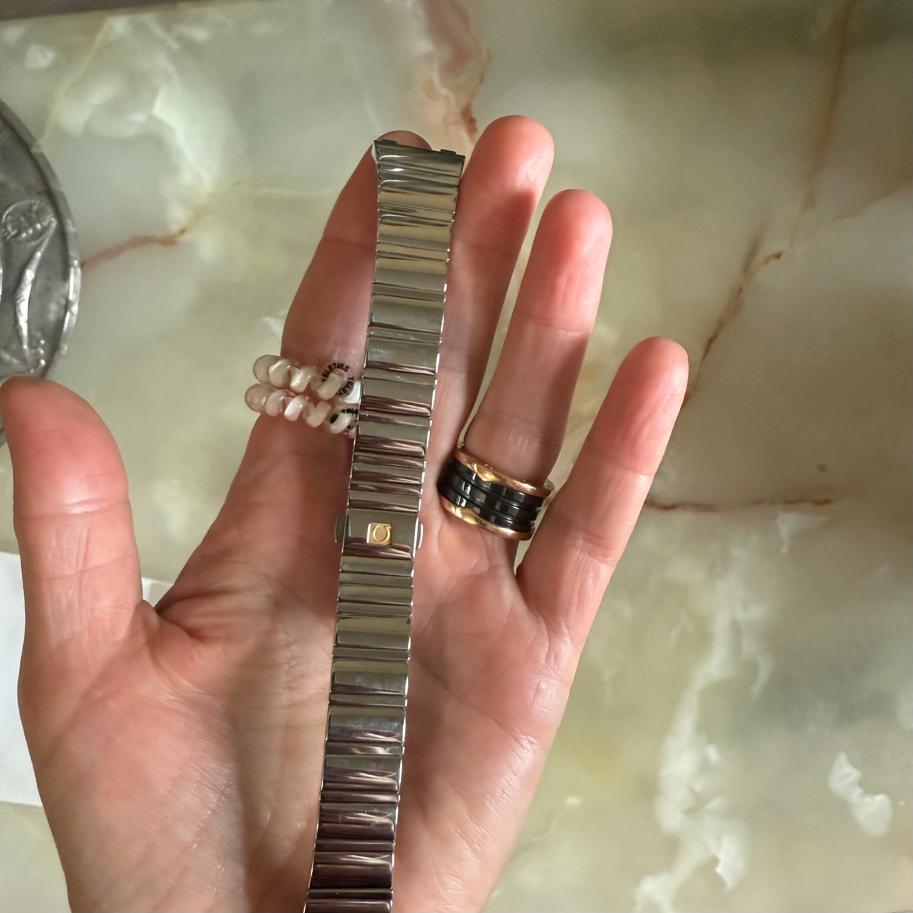 Authentic Omega Steel Watch Bracelet 6650/964 19mm